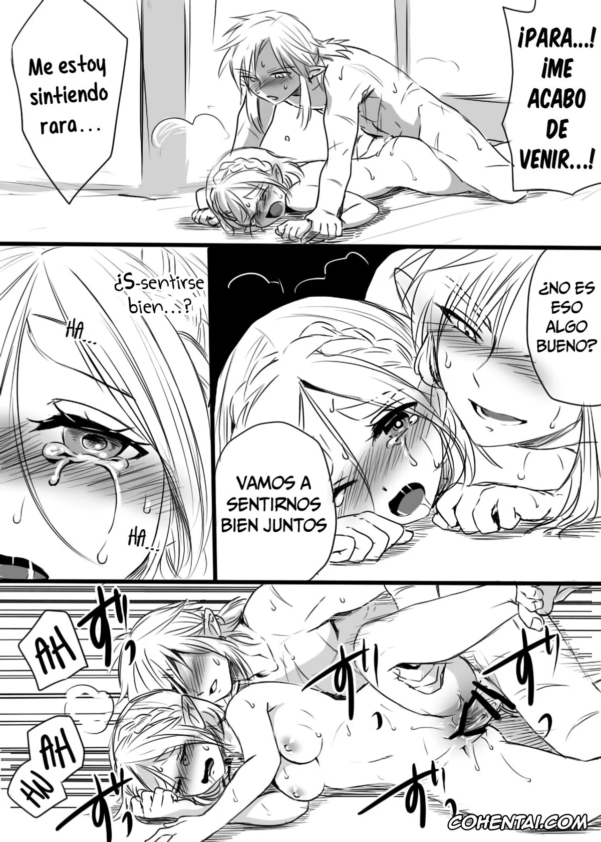 The Legend Of Zelda hentai, Link hentai, Princess Zelda hentai, Anzen de Kenzen na Okusuri o Nomou! (The Legend of Zelda: Breath of the Wild), pagina 15