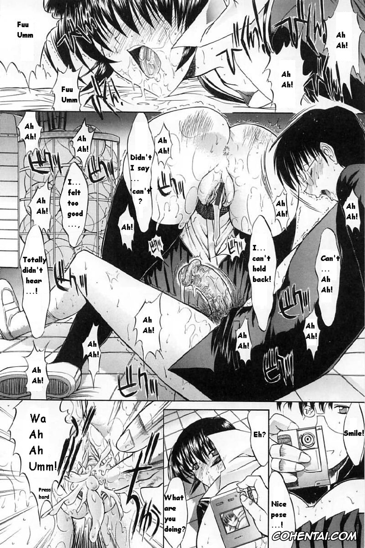 Manga porno, Tankoubon porno, Kassen Soubatsu, pagina 116