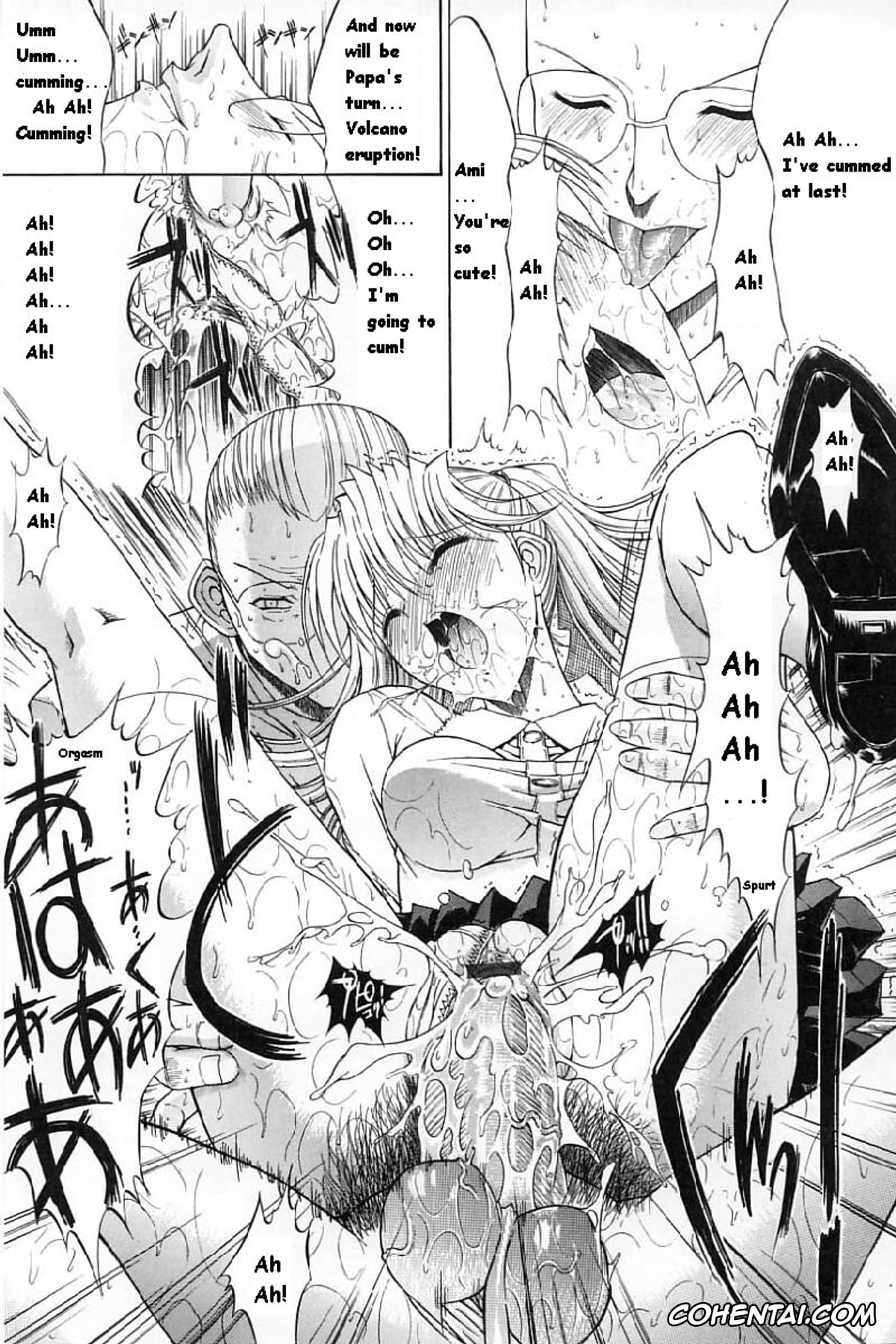 Manga porno, Tankoubon porno, Kassen Soubatsu, pagina 137