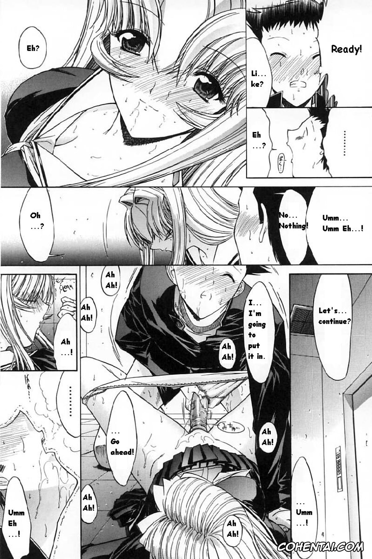 Manga porno, Tankoubon porno, Kassen Soubatsu, pagina 185