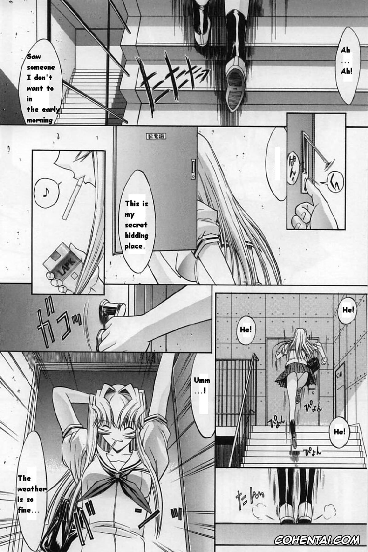 Manga porno, Tankoubon porno, Kassen Soubatsu, pagina 212