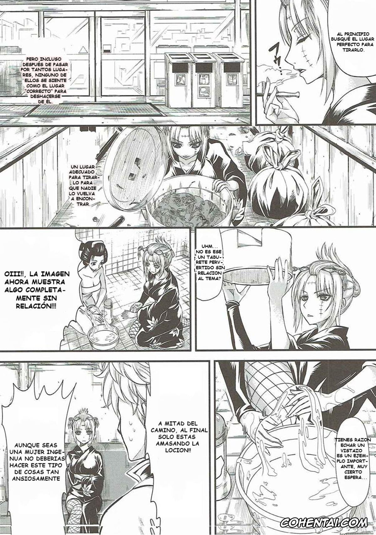 Gintama porno, Gintoki Sakata porno, Tsukuyo porno, Aizenkou Darkness (Gintama), pagina 5