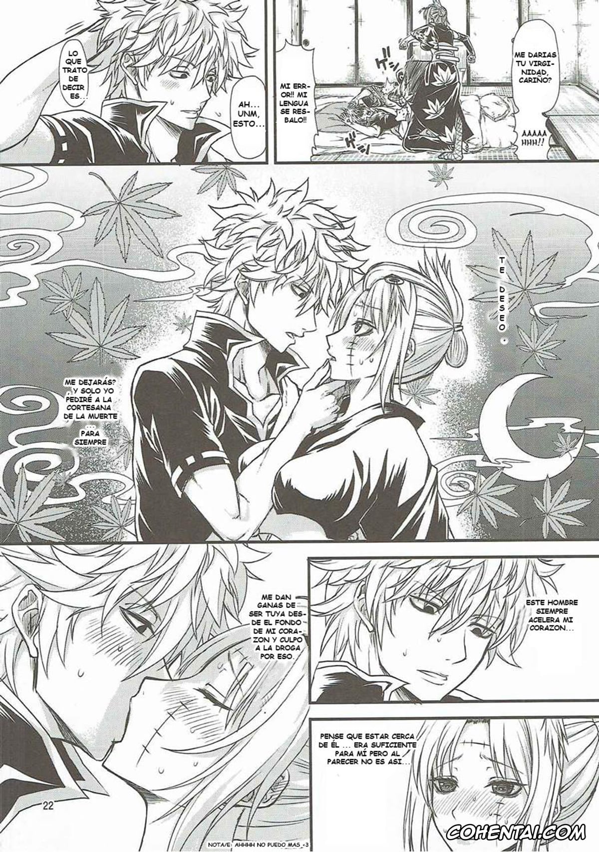 Gintama xxx, Gintoki Sakata xxx, Tsukuyo xxx, Aizenkou Darkness (Gintama), pagina 19