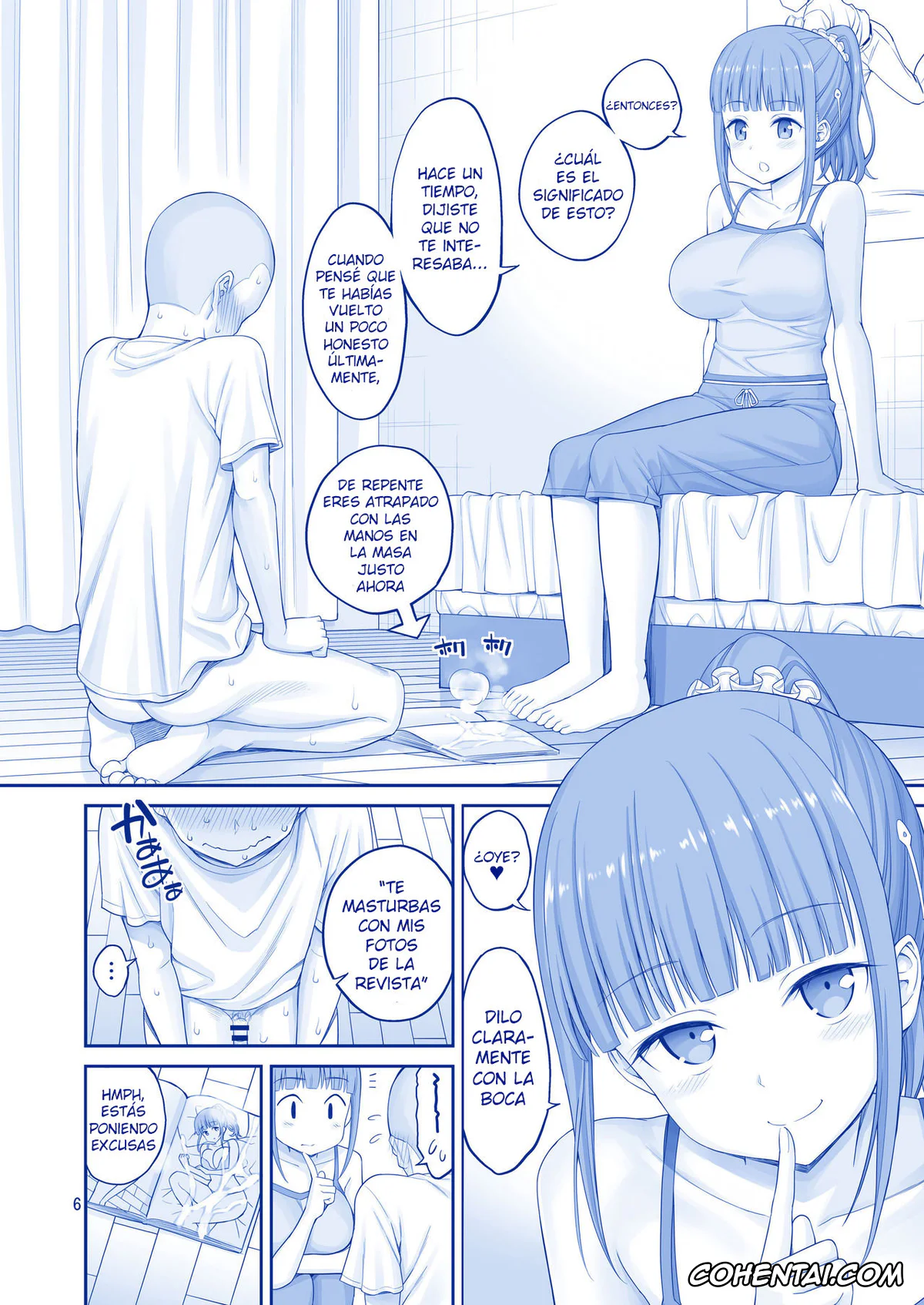 Getsuyoubi no Tawawa hentai, Baseball-kun hentai, Cheer-chan hentai, Kimi wa Akogare no Tawawa (Getsuyoubi no Tawawa), pagina 6