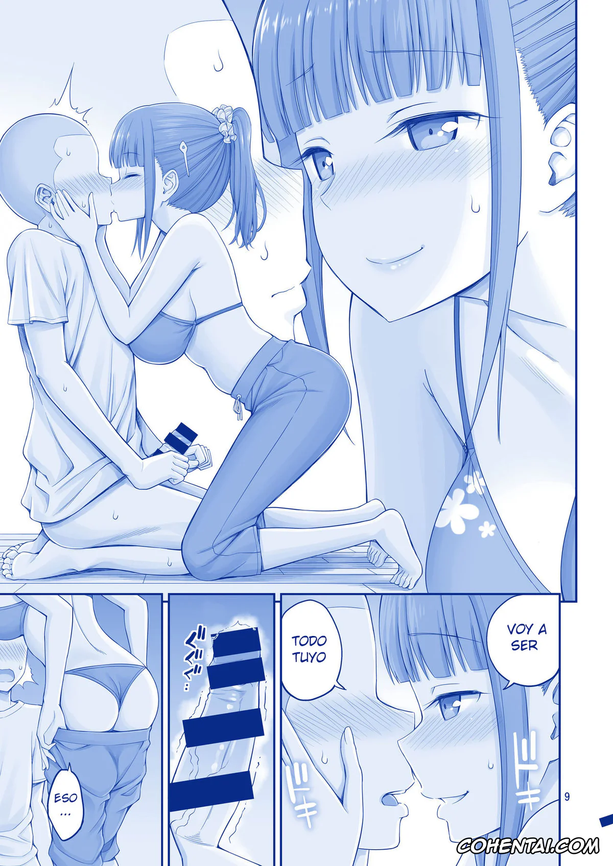 Getsuyoubi no Tawawa hentai, Baseball-kun hentai, Cheer-chan hentai, Kimi wa Akogare no Tawawa (Getsuyoubi no Tawawa), pagina 9