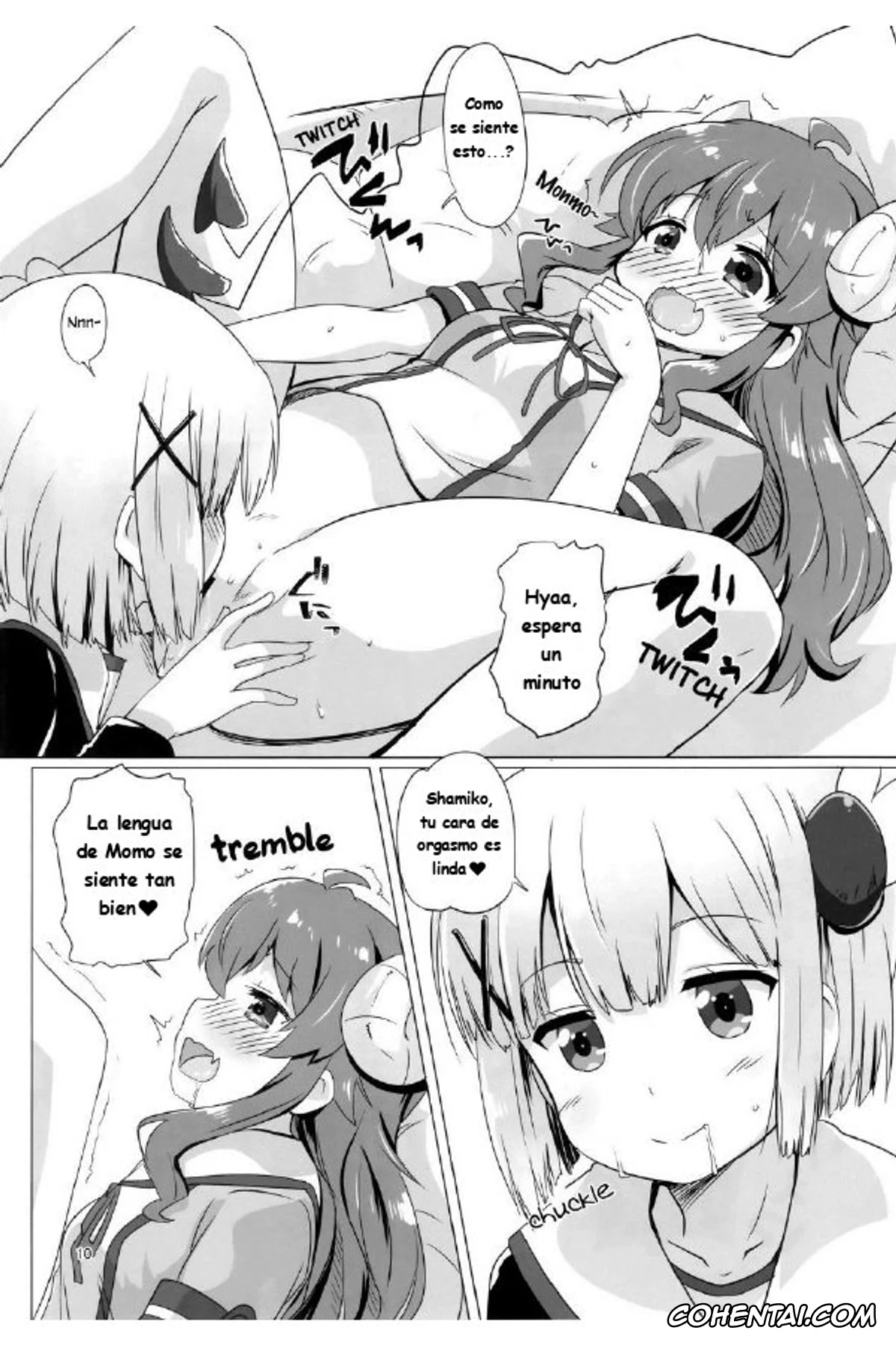 Machikado Mazoku | The Demon Girl Next Door hentai, Momo Chiyoda hentai, Yuko Yoshida | Shamiko hentai, Kayoizumazoku (Machikado Mazoku), pagina 9