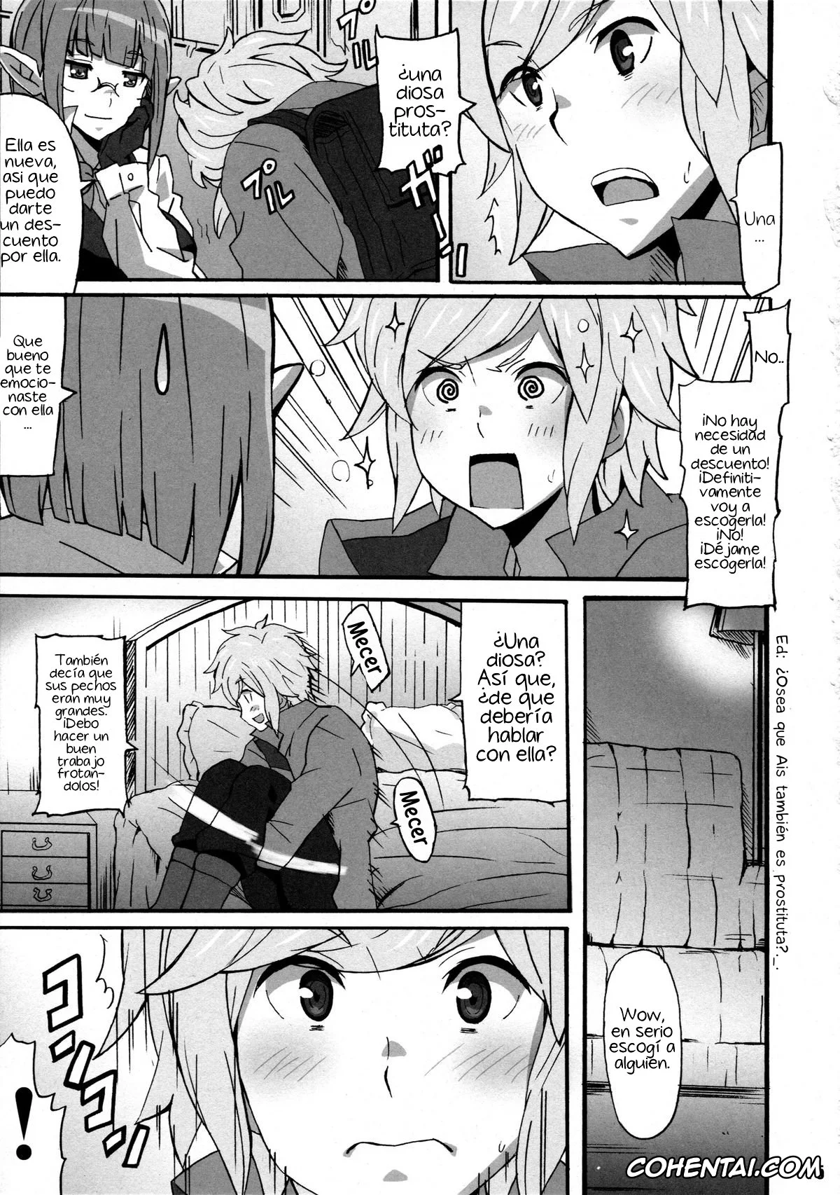 Dungeon ni Deai o Motomeru no wa Machigatteiru Darou ka xxx, Bell Cranel xxx, Hestia xxx, Tokumei no Megami-tachi – GODDESS OF ANONYMOUS (Dungeon ni Deai o Motomeru no wa Machigatteiru no Darou ka), pagina 4