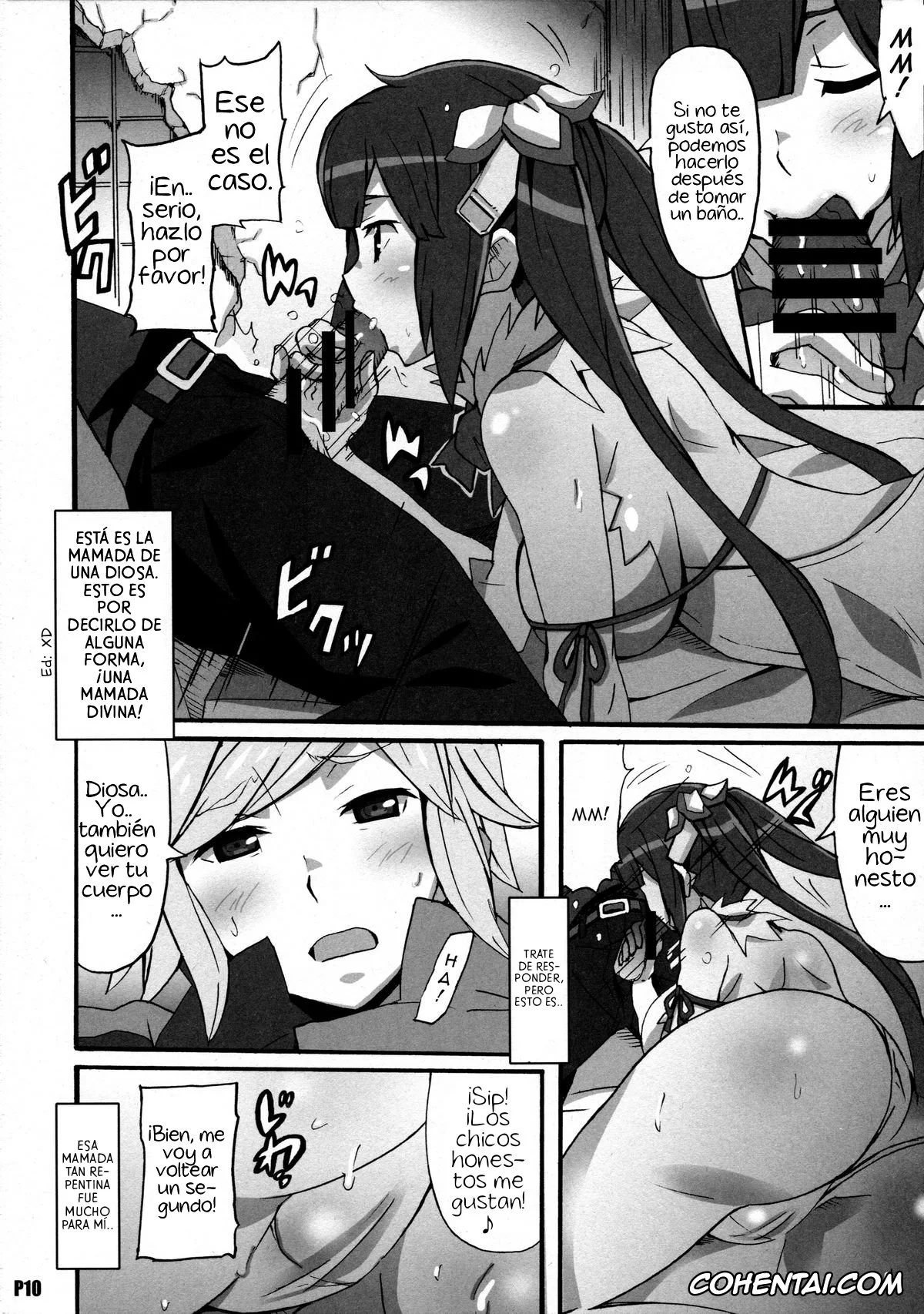 Dungeon ni Deai o Motomeru no wa Machigatteiru Darou ka hentai, Bell Cranel hentai, Hestia hentai, Tokumei no Megami-tachi – GODDESS OF ANONYMOUS (Dungeon ni Deai o Motomeru no wa Machigatteiru no Darou ka), pagina 9