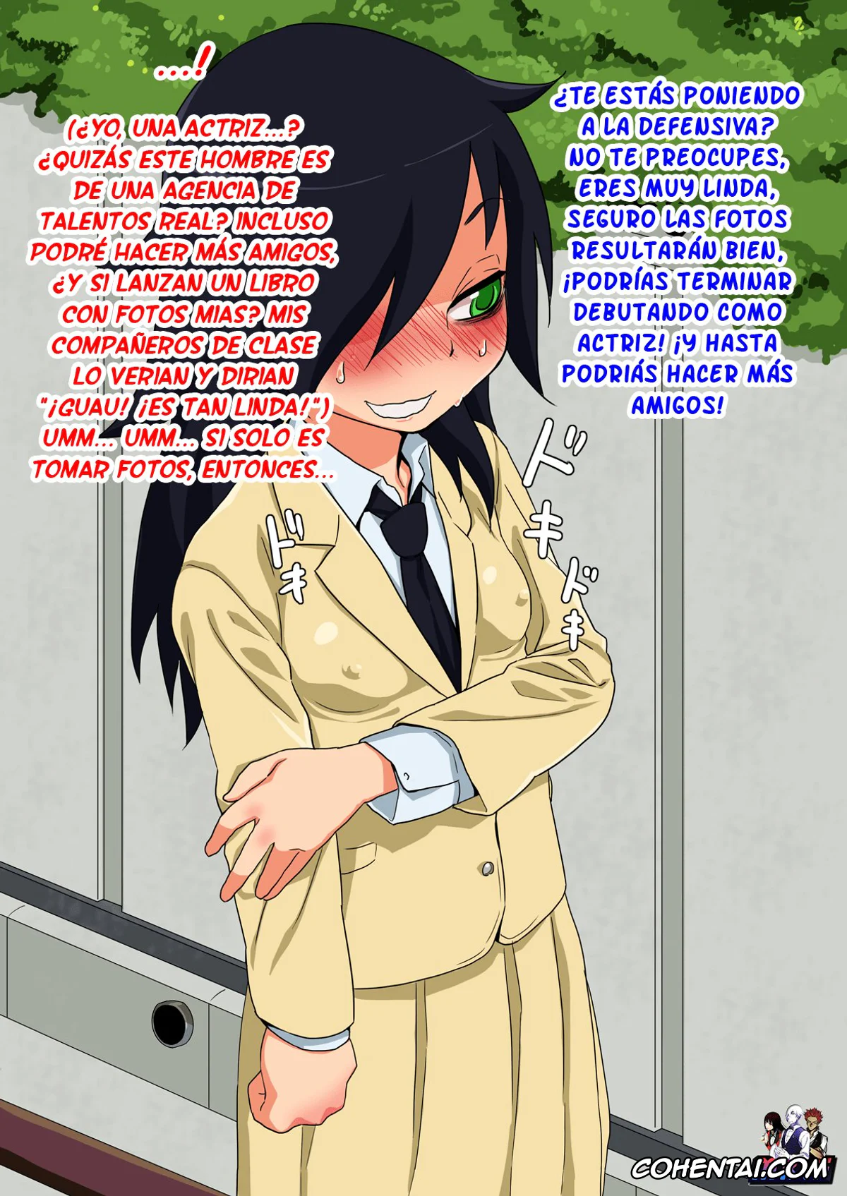 Watashi ga Motenai no wa Dou Kangaetemo Omaera ga Warui! xxx, Tomoko Kuroki xxx, Watashi ga Motenai kara Tsugou no ii Onna ni Natta no wa Warukunai! | It’s not my fault I became a slut because I’m not popular! (Watashi ga Motenai no wa Dou Kangaetemo Omaera ga Warui!), pagina 4