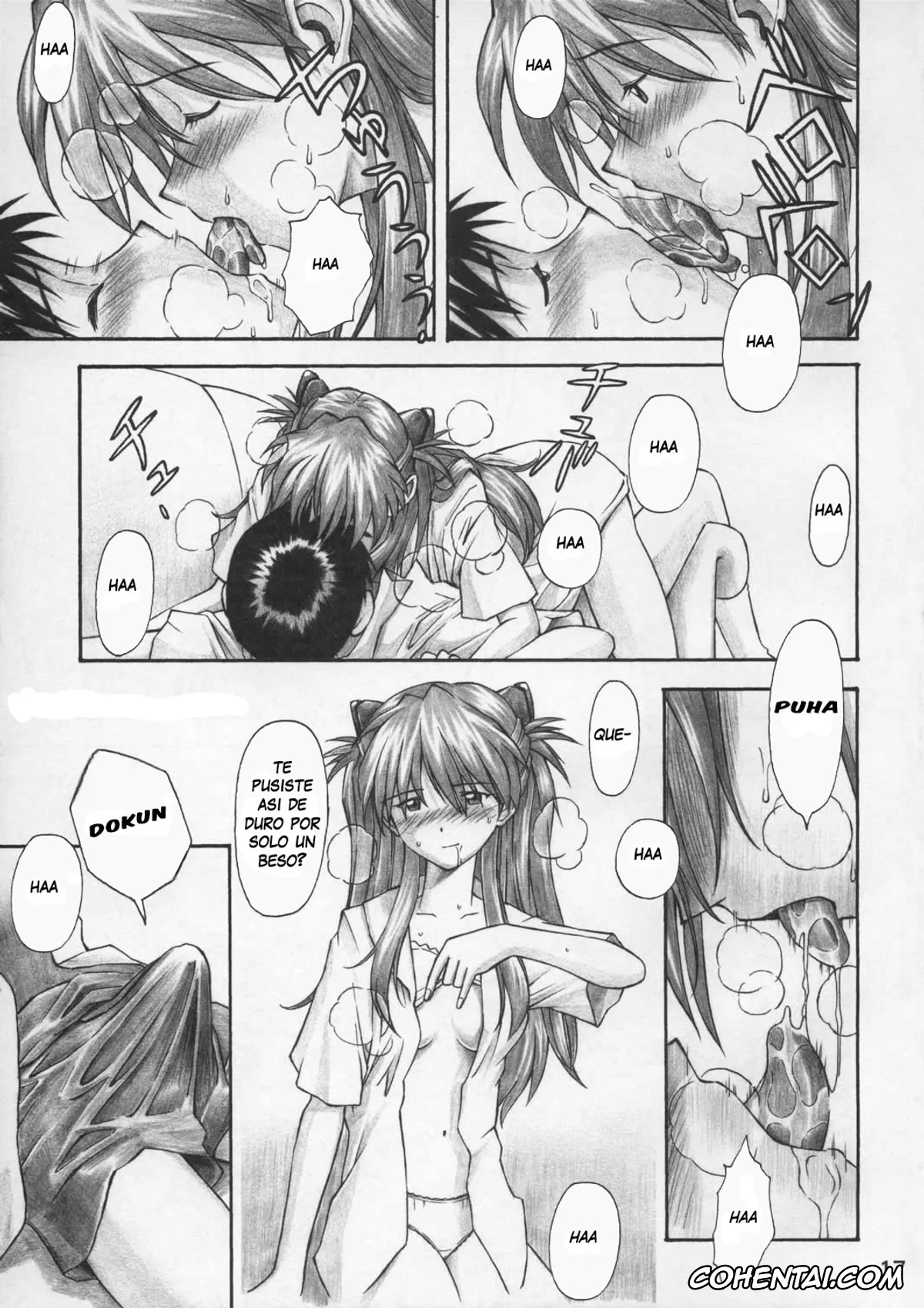 Neon Genesis Evangelion xxx, Asuka Langley Soryu xxx, Misato Katsuragi xxx, Shinji Ikari xxx, Asuka Trial (Neon Genesis Evangelion), pagina 16