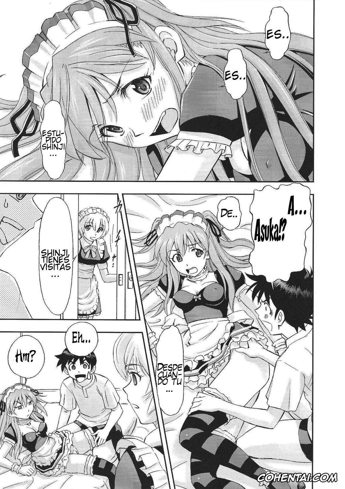 Neon Genesis Evangelion xxx, Asuka Langley Soryu xxx, Shinji Ikari xxx, Gohoushi Asuka (Neon Genesis Evangelion), pagina 4