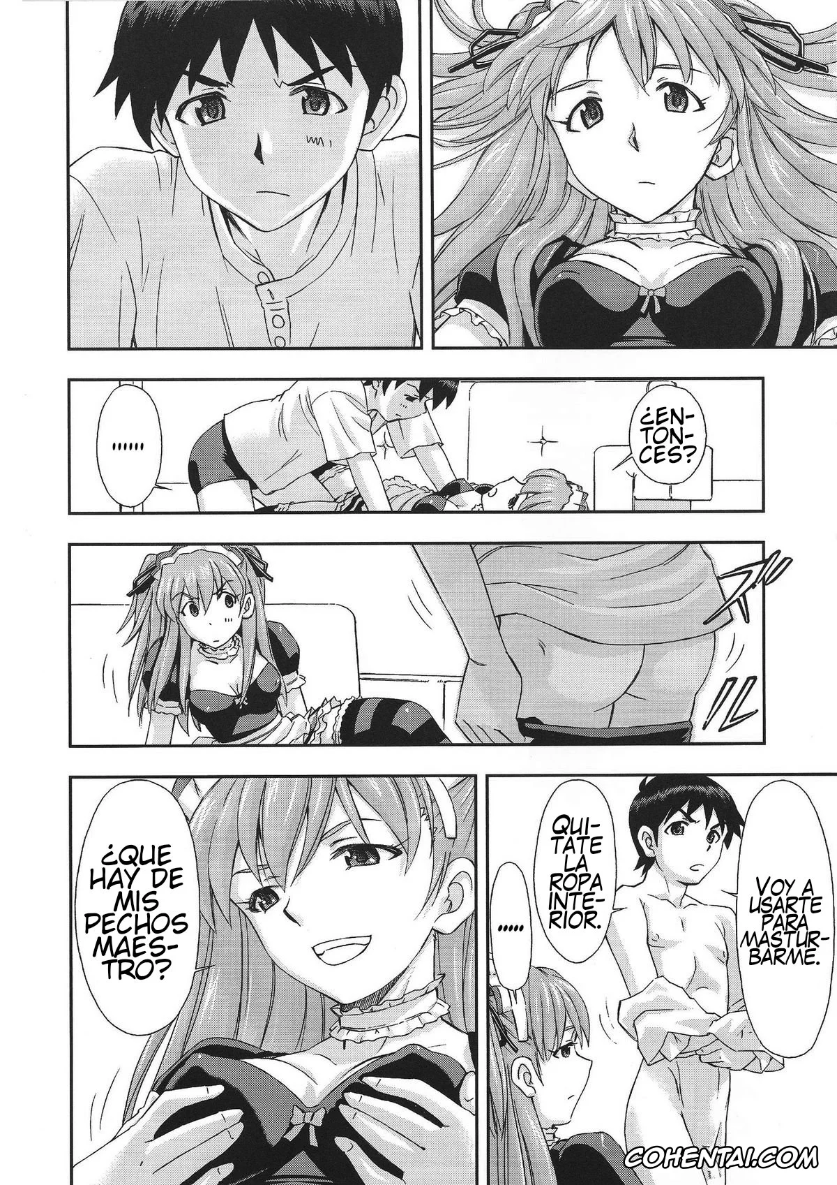 Neon Genesis Evangelion hentai, Asuka Langley Soryu hentai, Shinji Ikari hentai, Gohoushi Asuka (Neon Genesis Evangelion), pagina 9