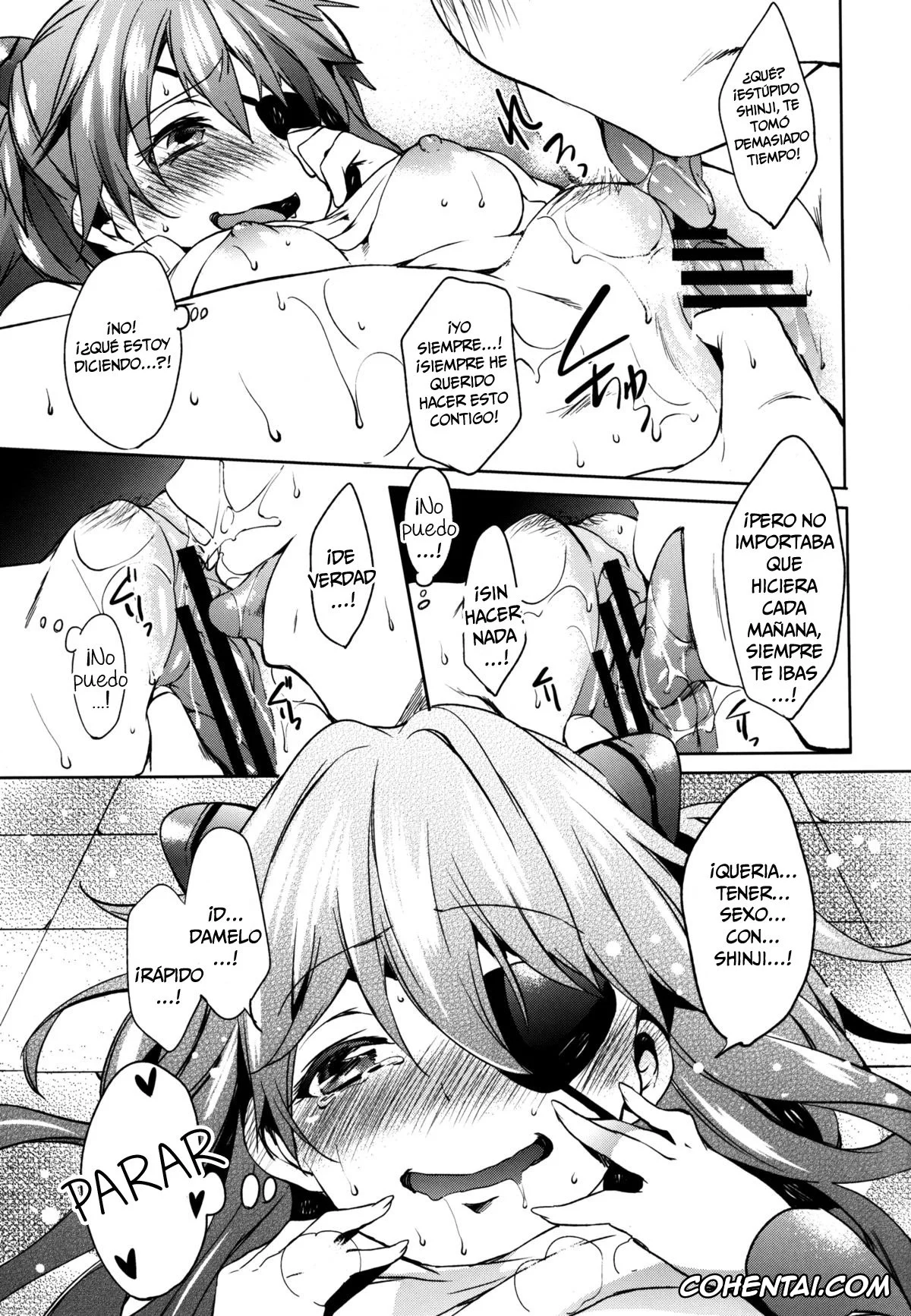 Neon Genesis Evangelion xxx, Asuka Langley Soryu xxx, Shinji Ikari xxx, Koigokoro Bousouchu | Rampaging Love (Neon Genesis Evangelion), pagina 19