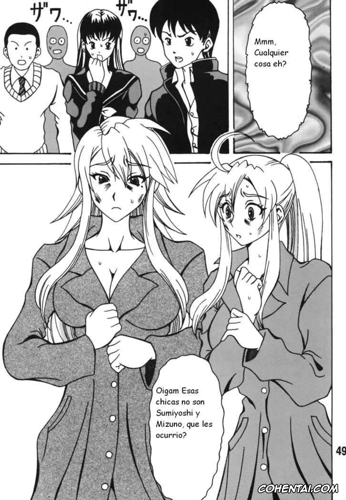 Nyan Koi hentai, Kanako Sumiyoshi hentai, Chin Koi! (Nyan Koi!), pagina 48