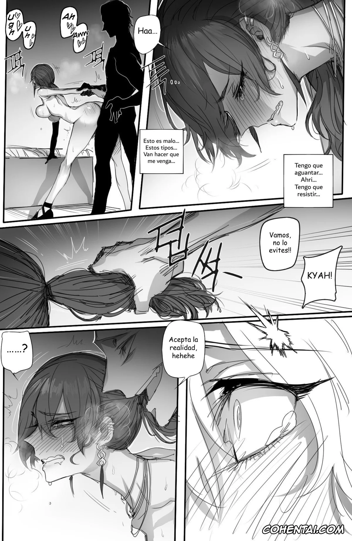 League of Legends hentai, Ahri hentai, Akali hentai, Evelynn hentai, Kaisa hentai, K/DA Prestige Club (League of Legends), pagina 12