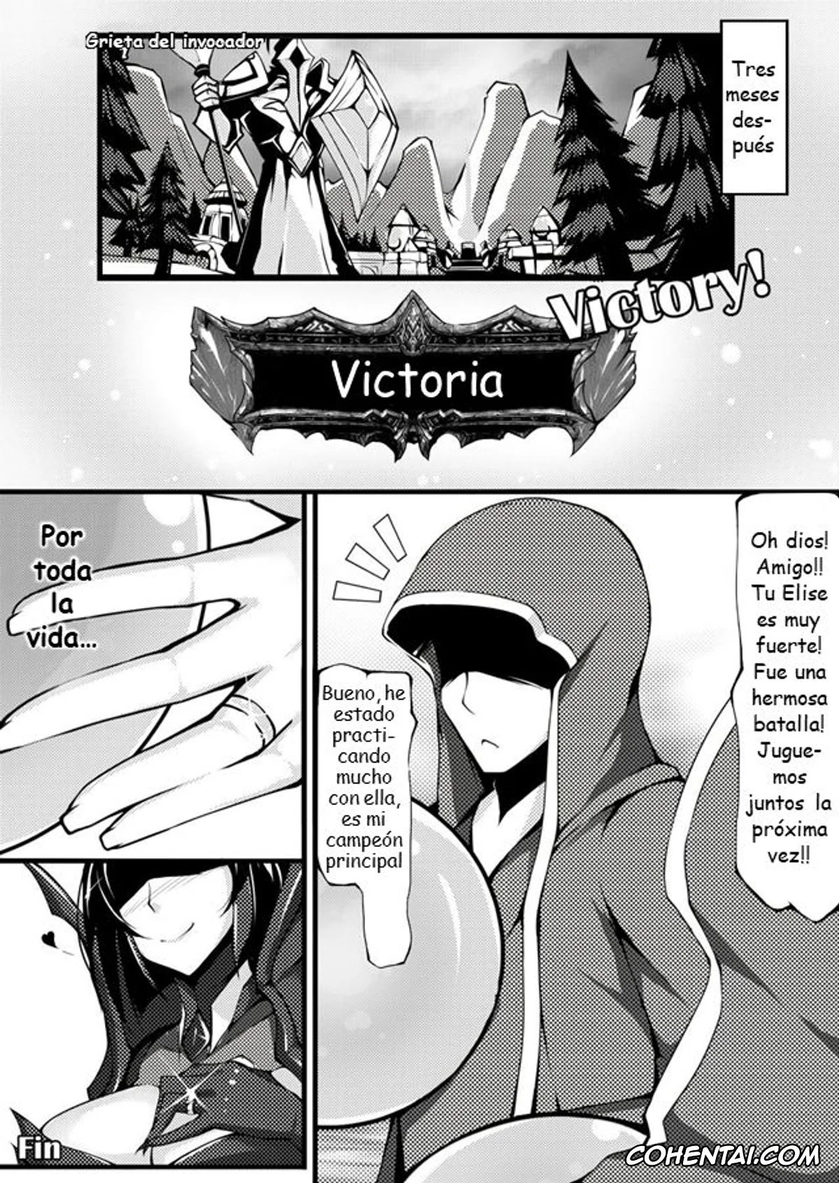 League of Legends xxx, Elise xxx, La Reina de las Arañas-Darkness (League of Legends), pagina 19