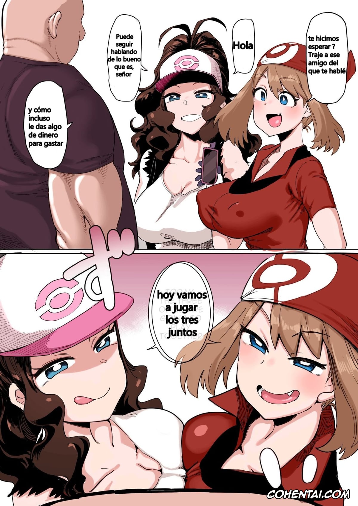 Pokemon | Pocket Monsters xxx, Hilda xxx, May xxx, Haruka to Touko no Hiasobi (Pokémon), pagina 1