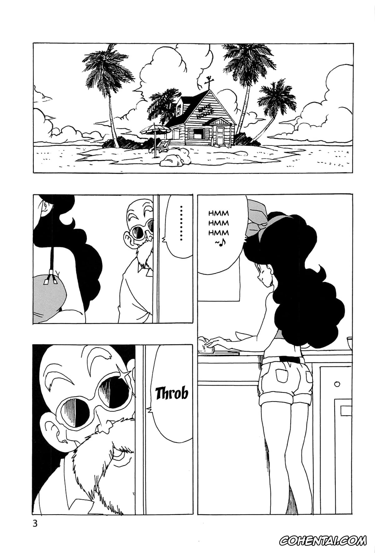 Dragon Ball xxx, Lunch xxx, Master Roshi xxx, Lunch Kuro LOVE (Dragon Ball), pagina 4