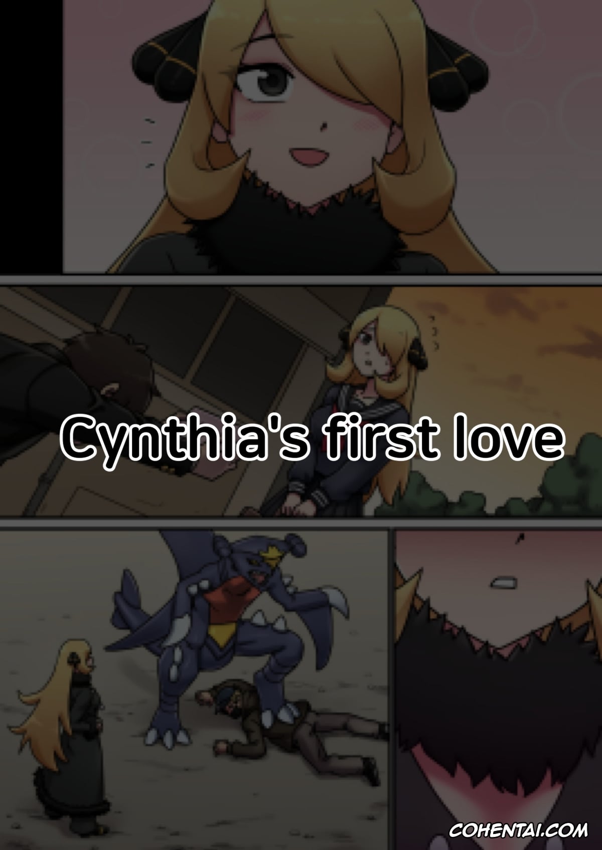 Pokemon | Pocket Monsters xxx, Cynthia xxx, El primer amor de Cynthia (Pokémon), pagina 1