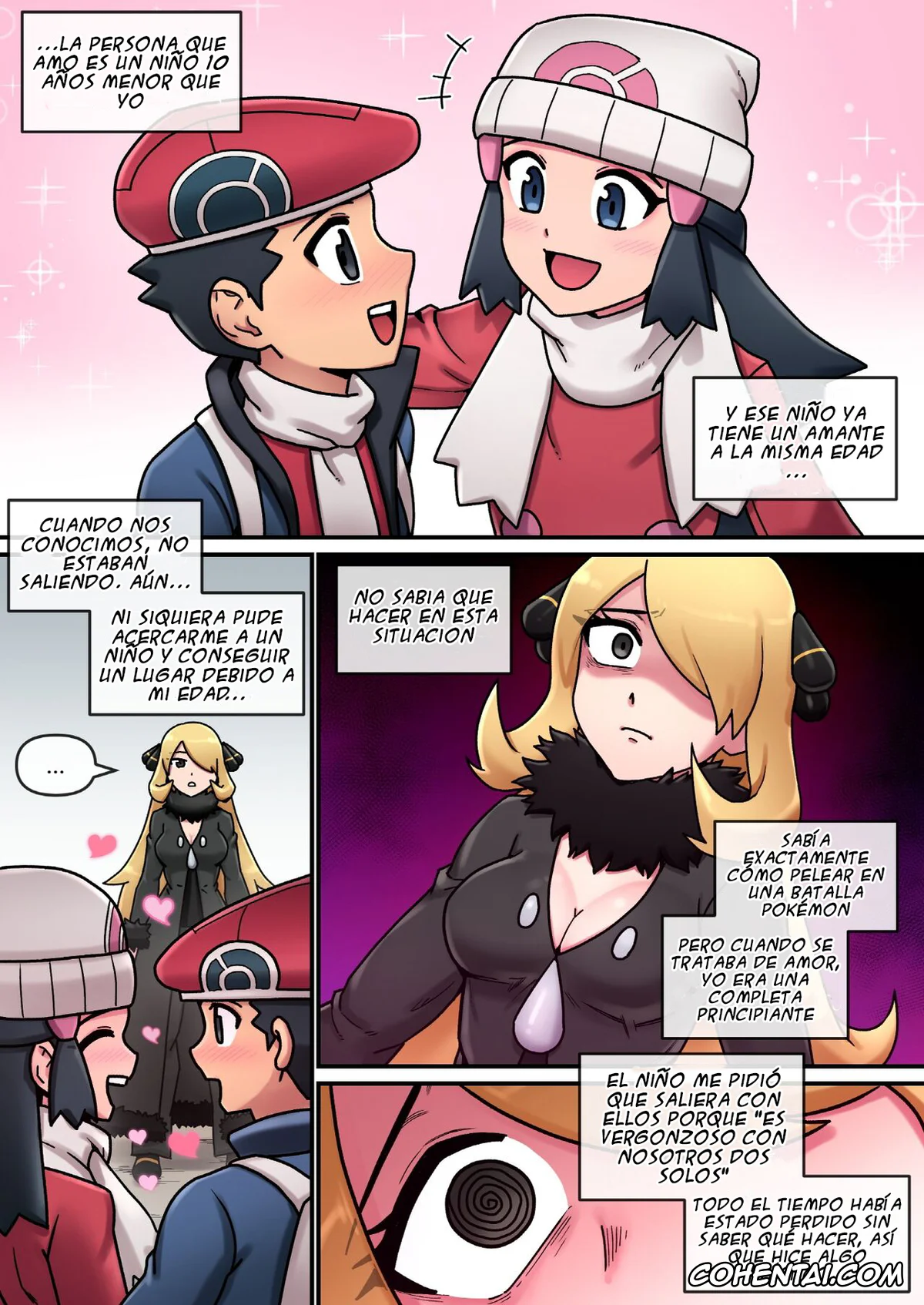 Pokemon | Pocket Monsters hentai, Cynthia hentai, Cynthia’s first love (Pokémon), pagina 3