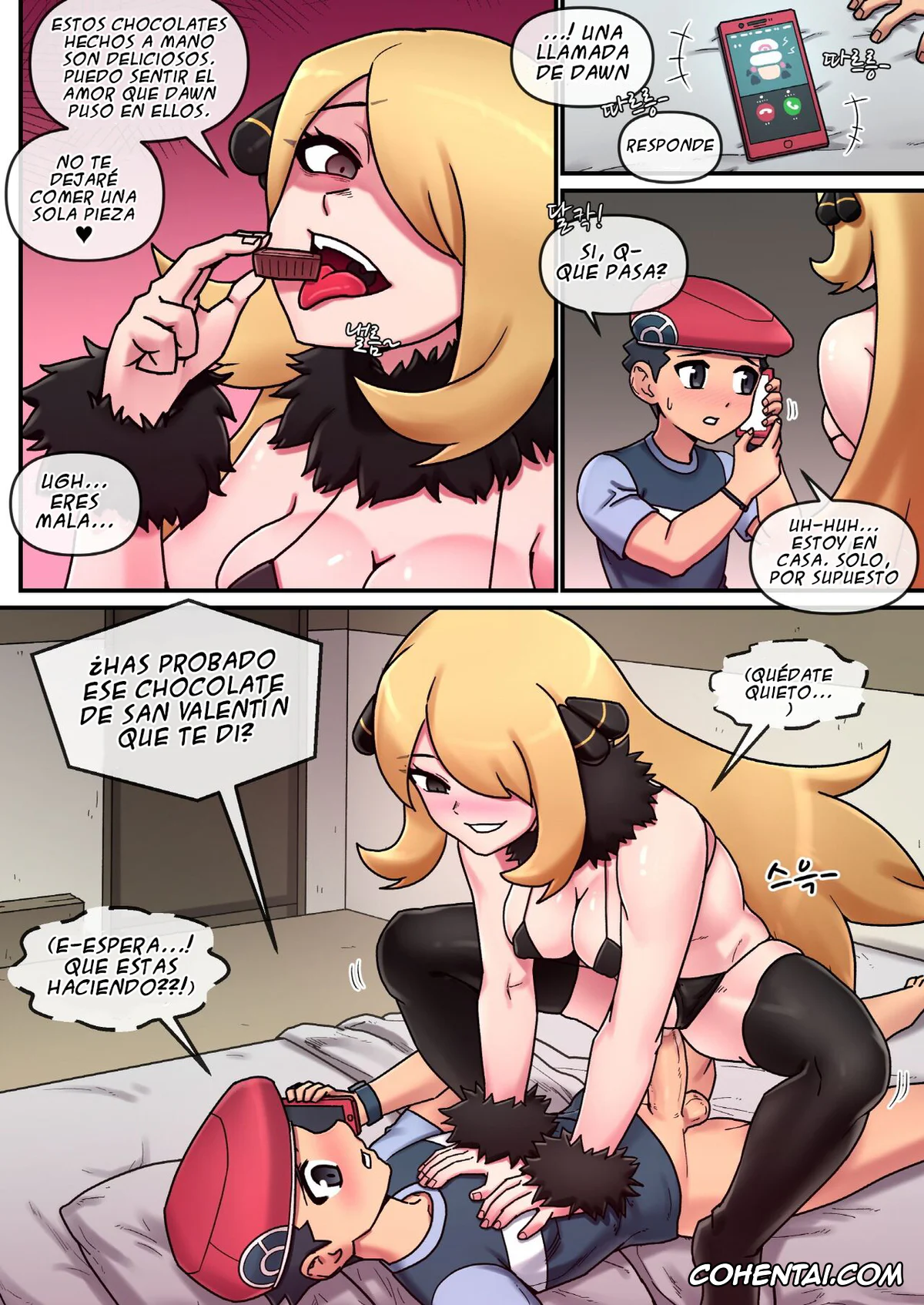 Pokemon | Pocket Monsters hentai, Cynthia hentai, Cynthia’s first love (Pokémon), pagina 6