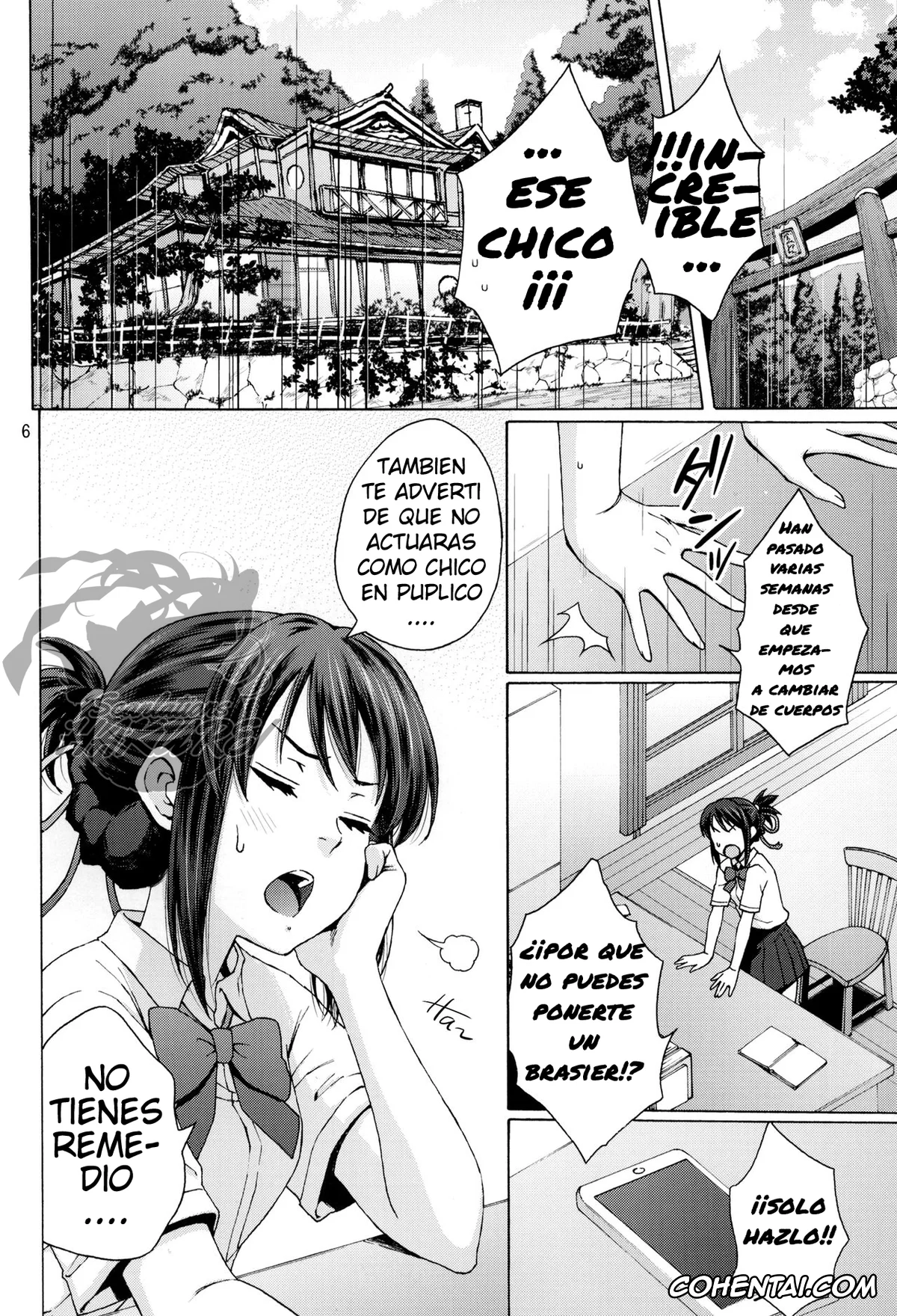 Kimi no Na wa. hentai, Mitsuha Miyamizu hentai, Taki Tachibana hentai, & and & (Kimi no Na wa.), pagina 6