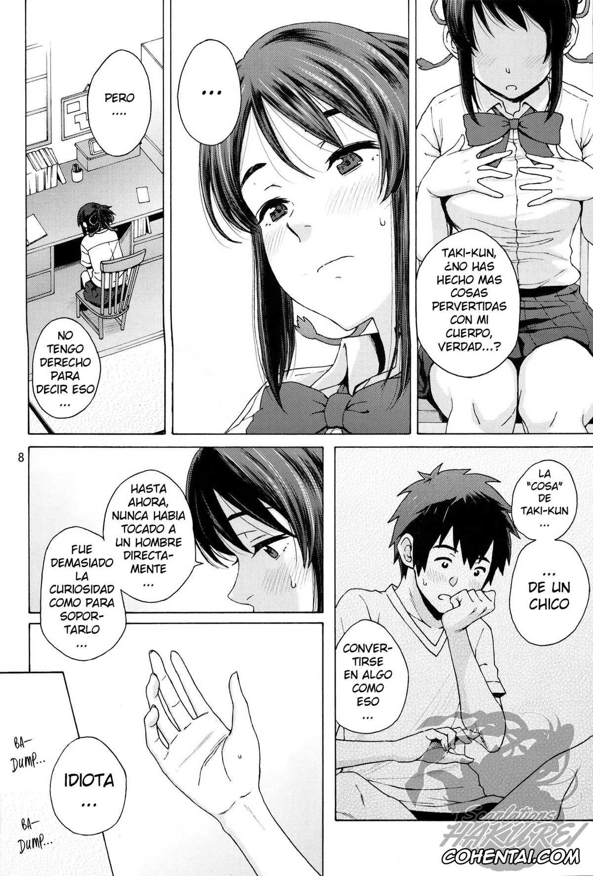 Kimi no Na wa. porno, Mitsuha Miyamizu porno, Taki Tachibana porno, & and & (Kimi no Na wa.), pagina 8