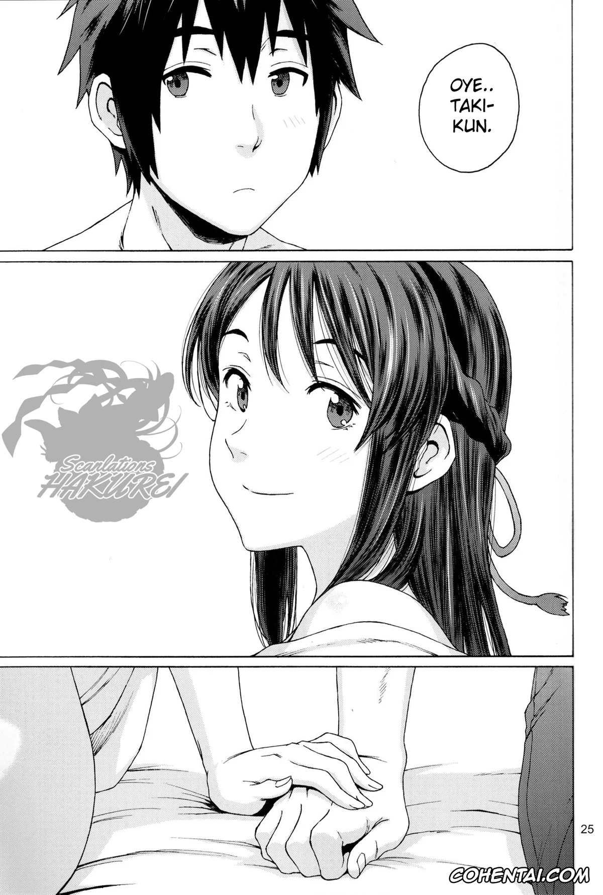 Kimi no Na wa. xxx, Mitsuha Miyamizu xxx, Taki Tachibana xxx, & and & (Kimi no Na wa.), pagina 25