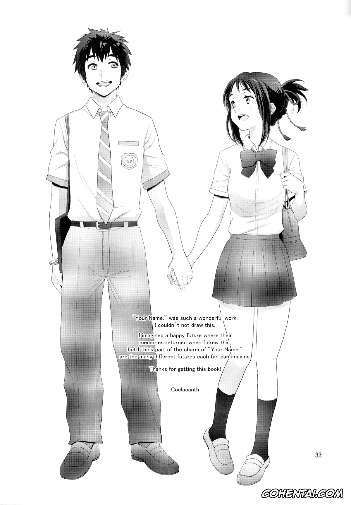 Kimi no Na wa. hentai, Mitsuha Miyamizu hentai, Taki Tachibana hentai, & and & (Kimi no Na wa.), pagina 33