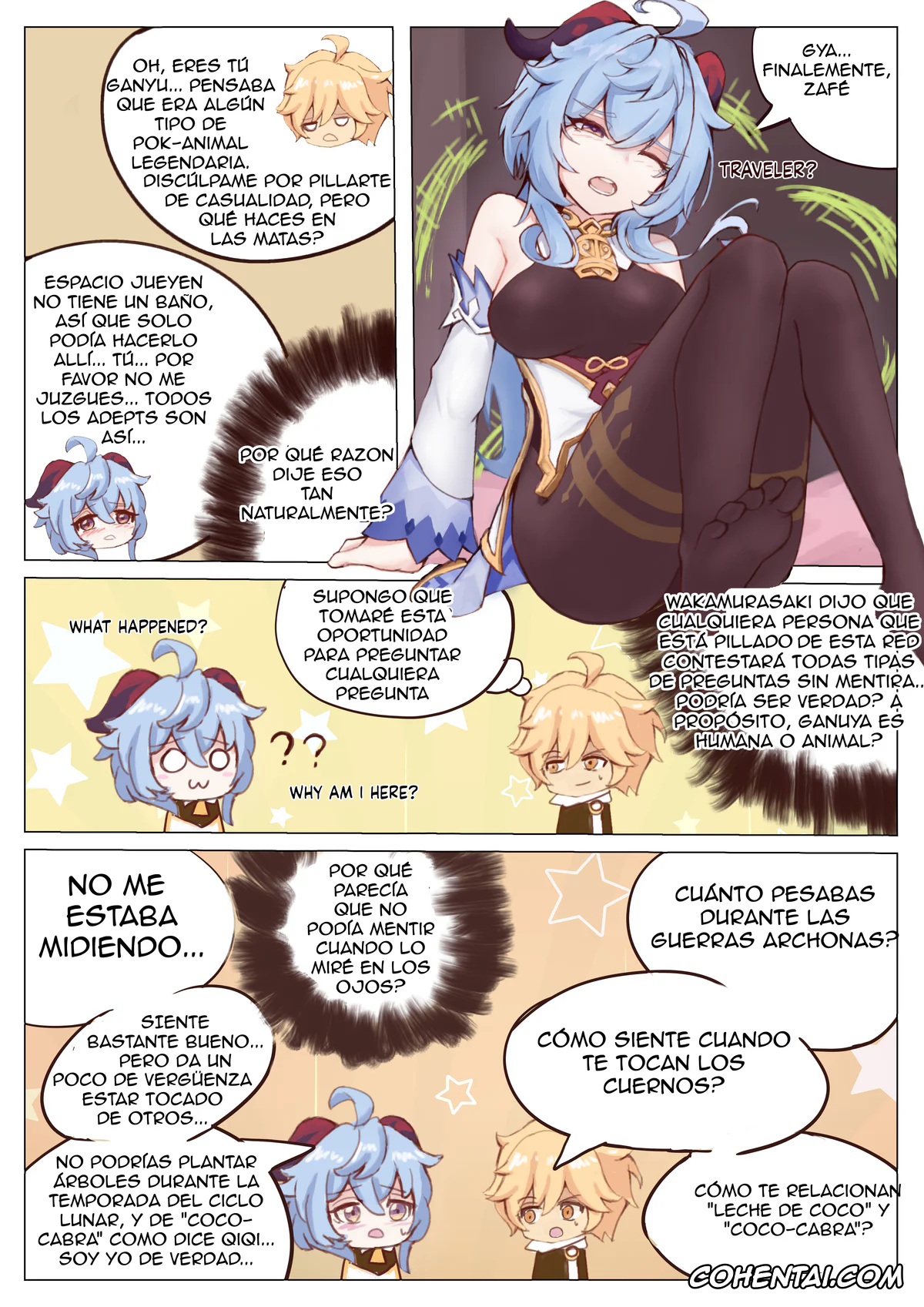 Genshin Impact hentai, Aether hentai, Ganyu hentai, West Hunt for Qilin (Genshin Impact), pagina 3