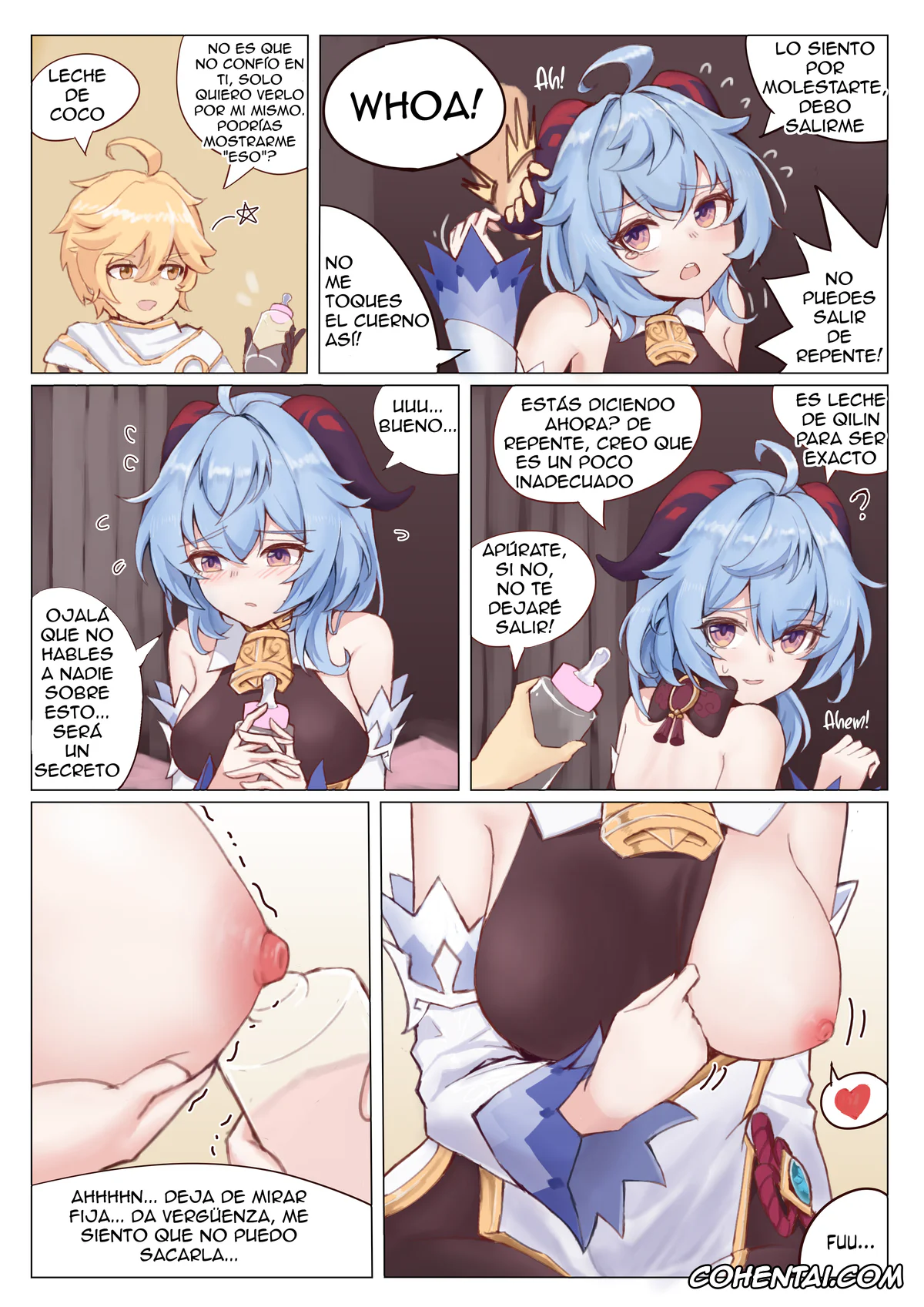 Genshin Impact xxx, Aether xxx, Ganyu xxx, West Hunt for Qilin (Genshin Impact), pagina 4