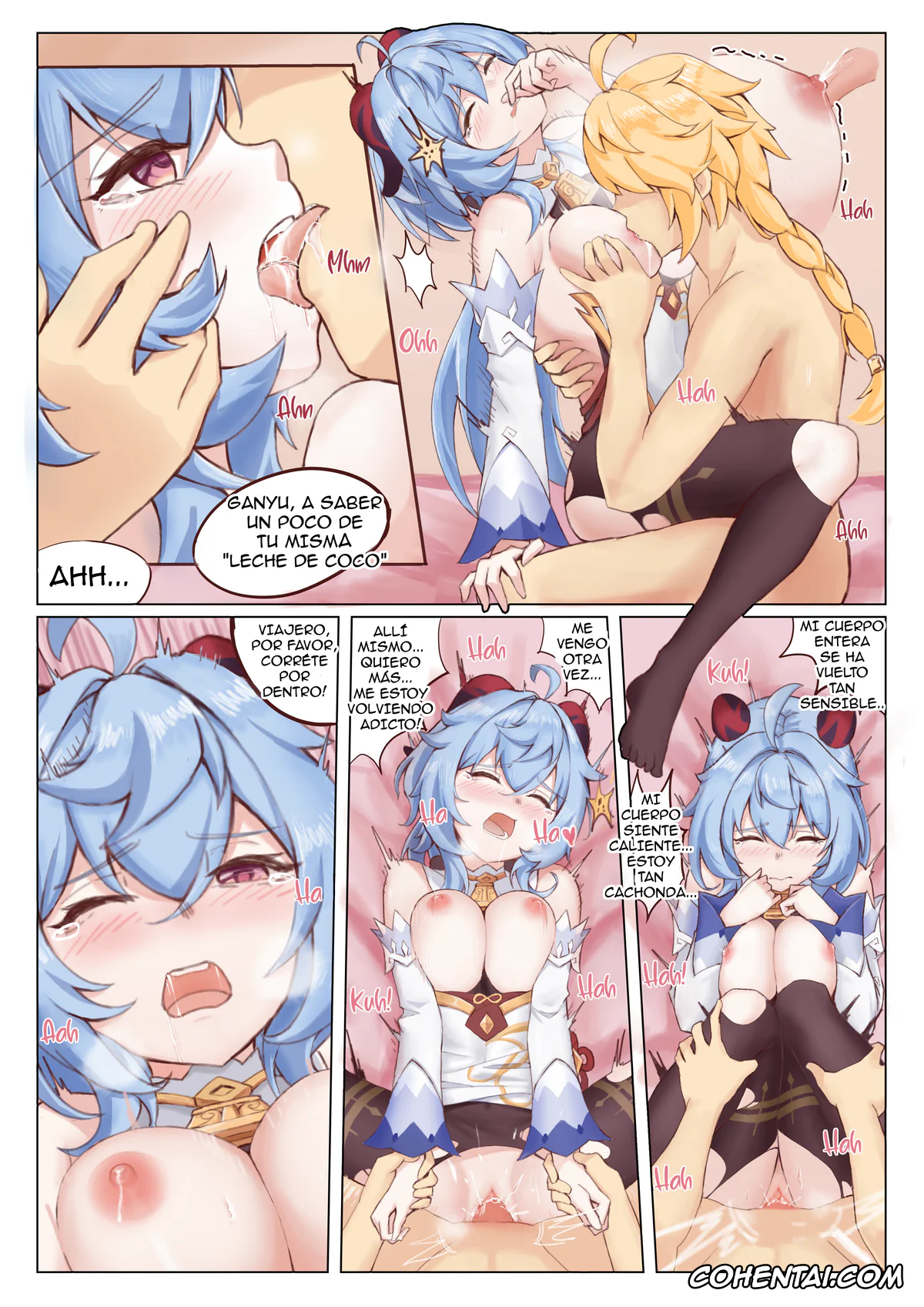 Genshin Impact xxx, Aether xxx, Ganyu xxx, West Hunt for Qilin (Genshin Impact), pagina 10