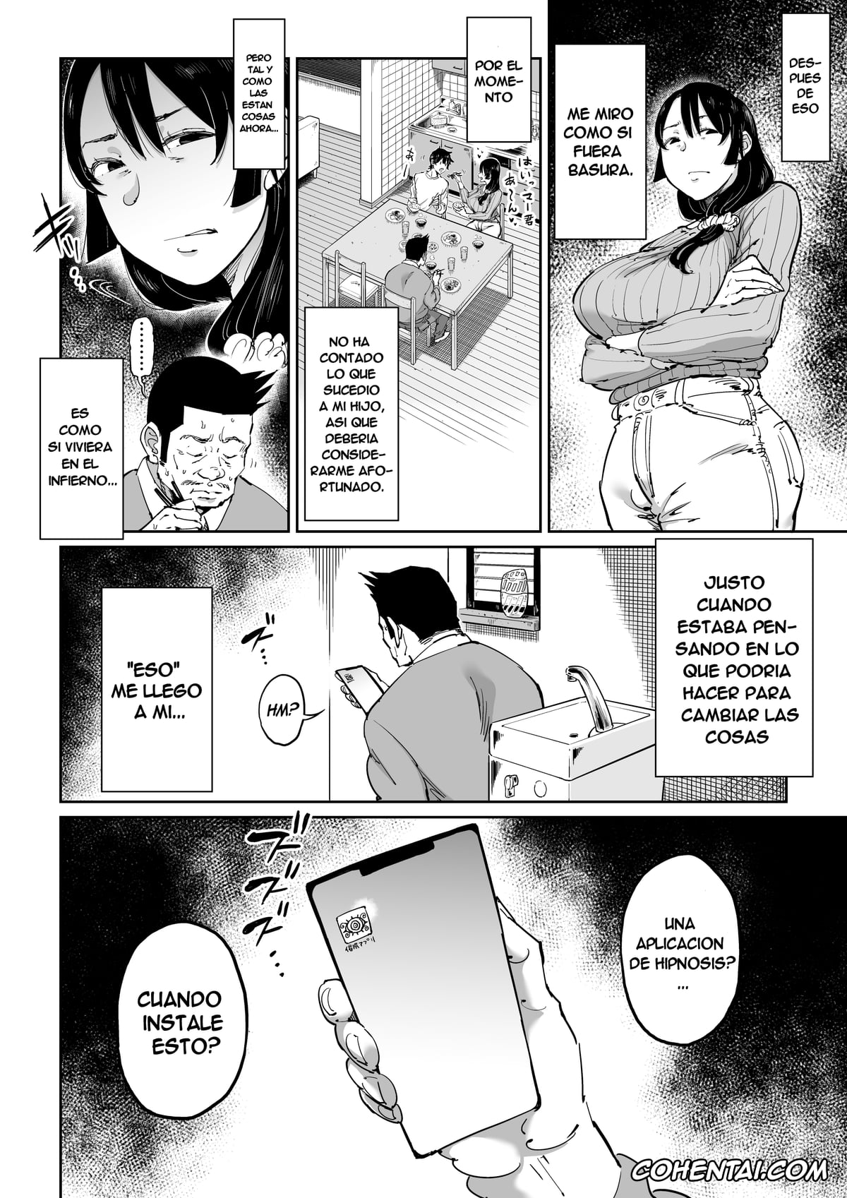 Original porno, Hankouteki na Musuko no Yome ni Saimin Kakete mita, pagina 5