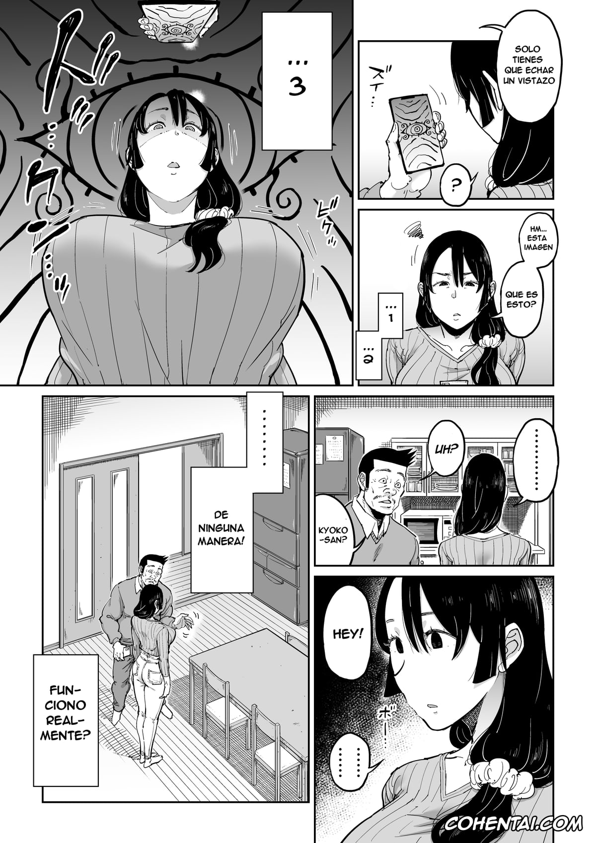 Original porno, Hankouteki na Musuko no Yome ni Saimin Kakete mita, pagina 8