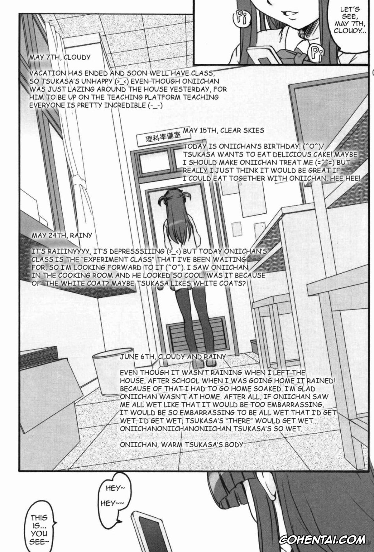 Original porno, Tsukasa Blog, pagina 8