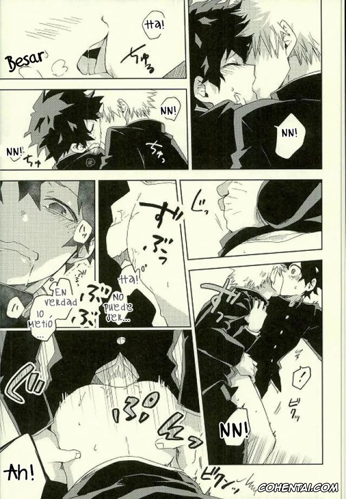 My Hero Academia | Boku No Hero Academia hentai, Izuku Midoriya hentai, Katsuki Bakugou hentai, Hakoniwa no Rinjin (Boku no Hero Academia), pagina 9