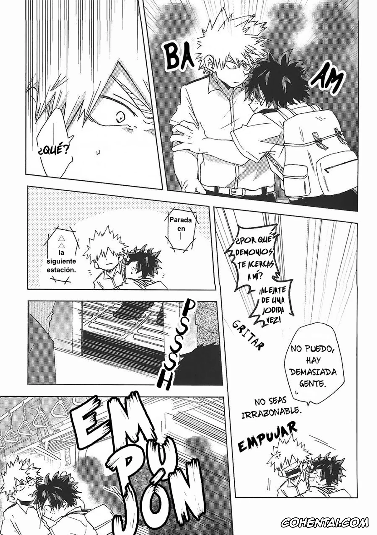 My Hero Academia | Boku No Hero Academia xxx, Izuku Midoriya xxx, Katsuki Bakugou xxx, 13-nichi no Kinyoubi (Boku no Hero Academia), pagina 4