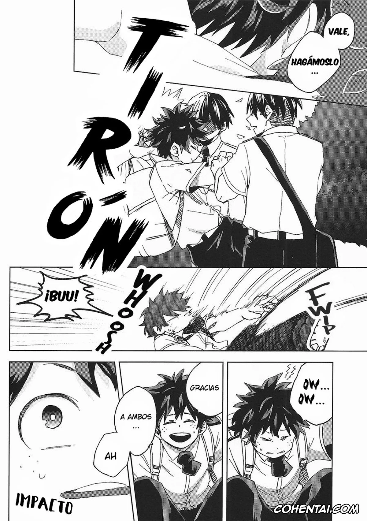 My Hero Academia | Boku No Hero Academia porno, Izuku Midoriya porno, Katsuki Bakugou porno, 13-nichi no Kinyoubi (Boku no Hero Academia), pagina 14