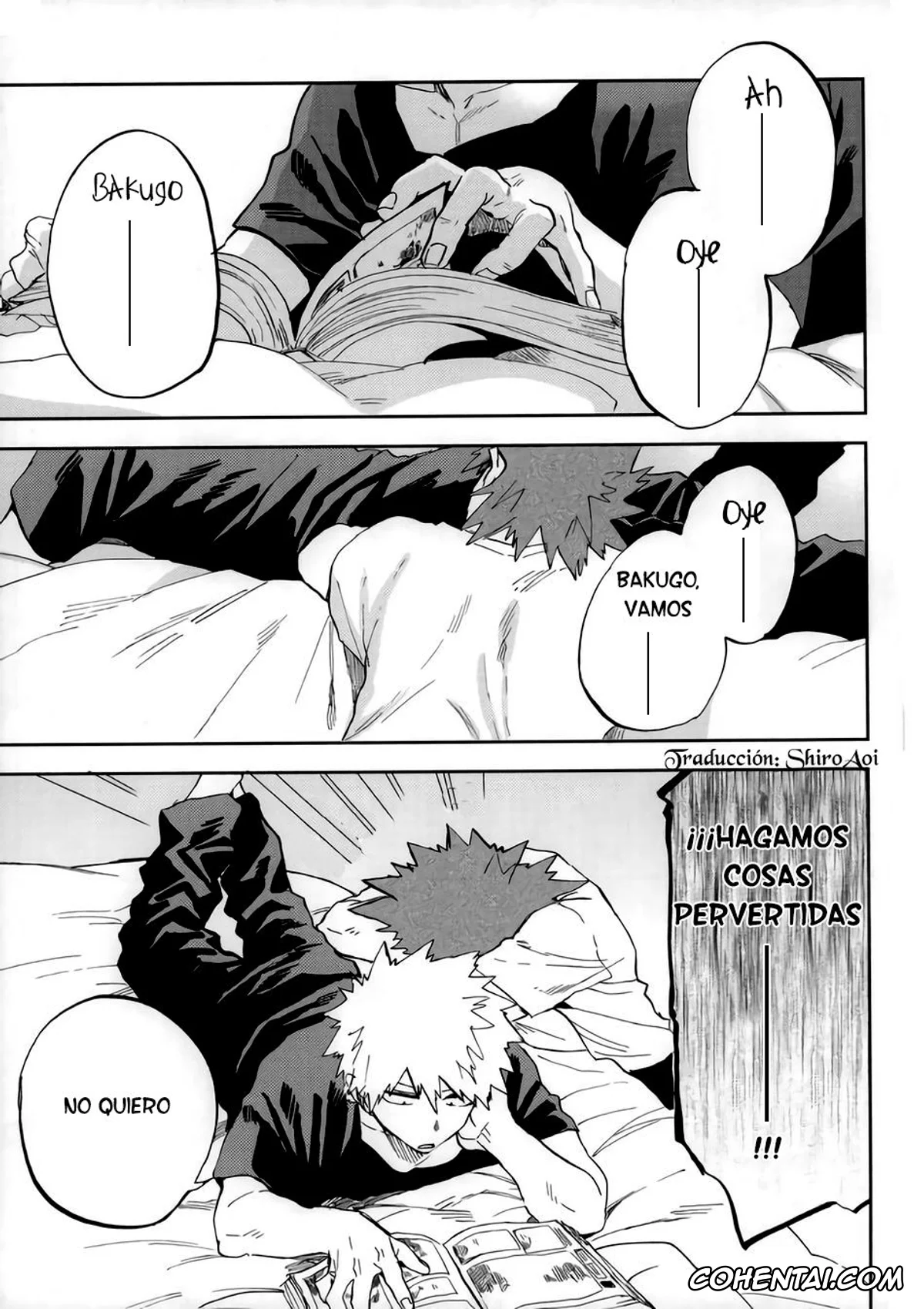 My Hero Academia | Boku No Hero Academia xxx, Katsuki Bakugou xxx, Kedamono yo Iradachi ni Tsume o Fukume (Boku no Hero Academia), pagina 4