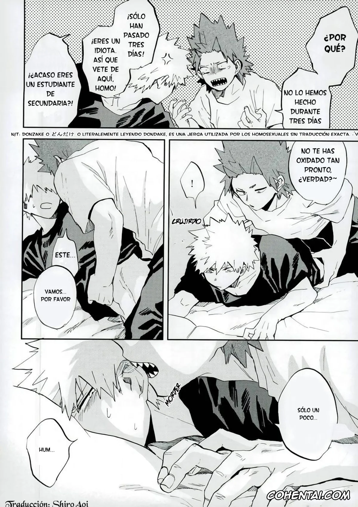 My Hero Academia | Boku No Hero Academia porno, Katsuki Bakugou porno, Kedamono yo Iradachi ni Tsume o Fukume (Boku no Hero Academia), pagina 5