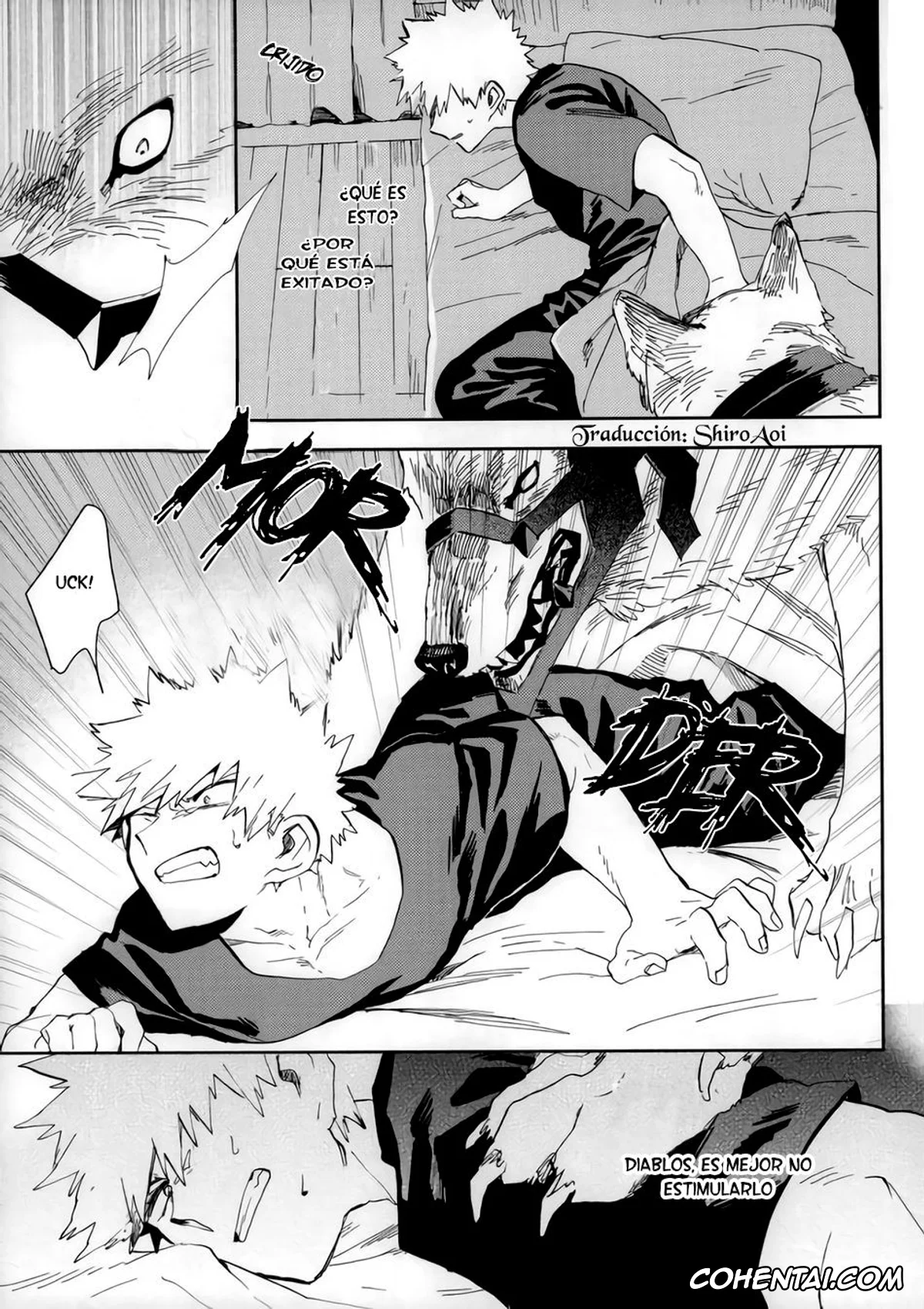 My Hero Academia | Boku No Hero Academia xxx, Katsuki Bakugou xxx, Kedamono yo Iradachi ni Tsume o Fukume (Boku no Hero Academia), pagina 16