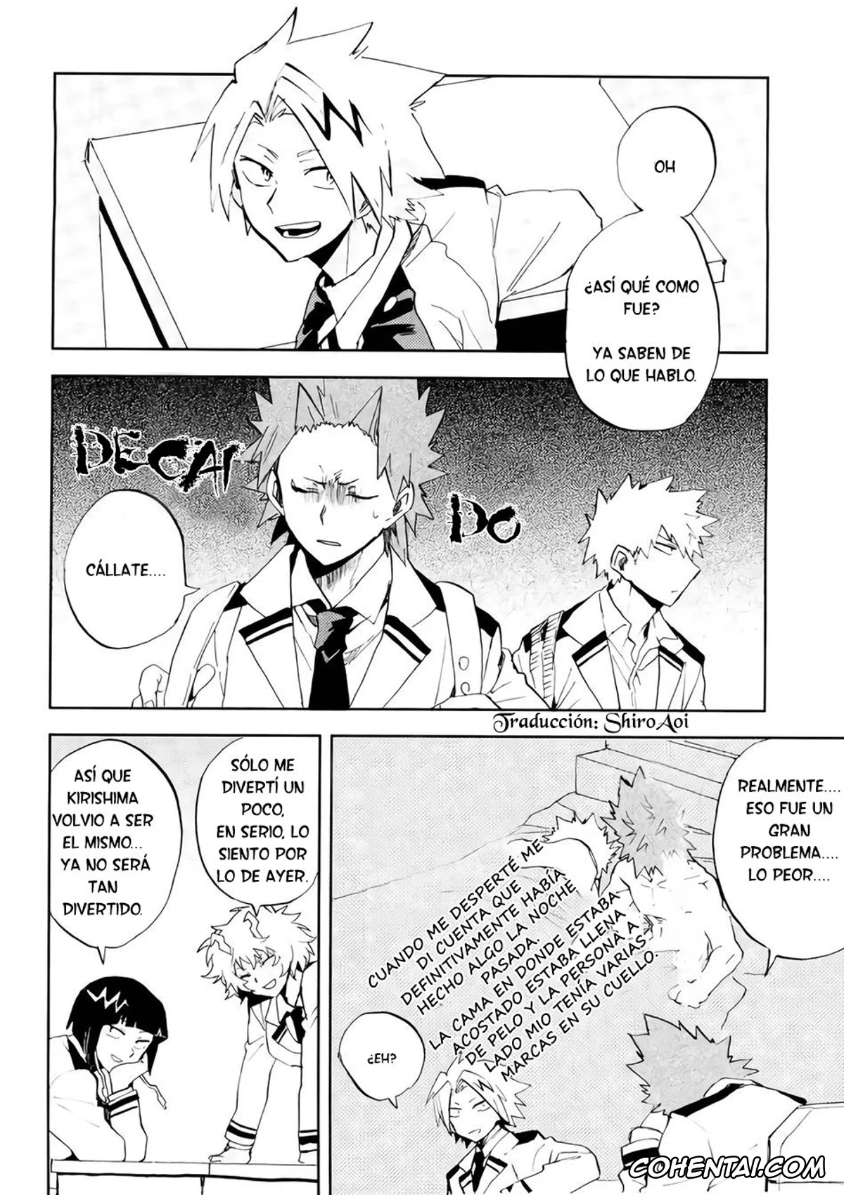 My Hero Academia | Boku No Hero Academia porno, Katsuki Bakugou porno, Kedamono yo Iradachi ni Tsume o Fukume (Boku no Hero Academia), pagina 35