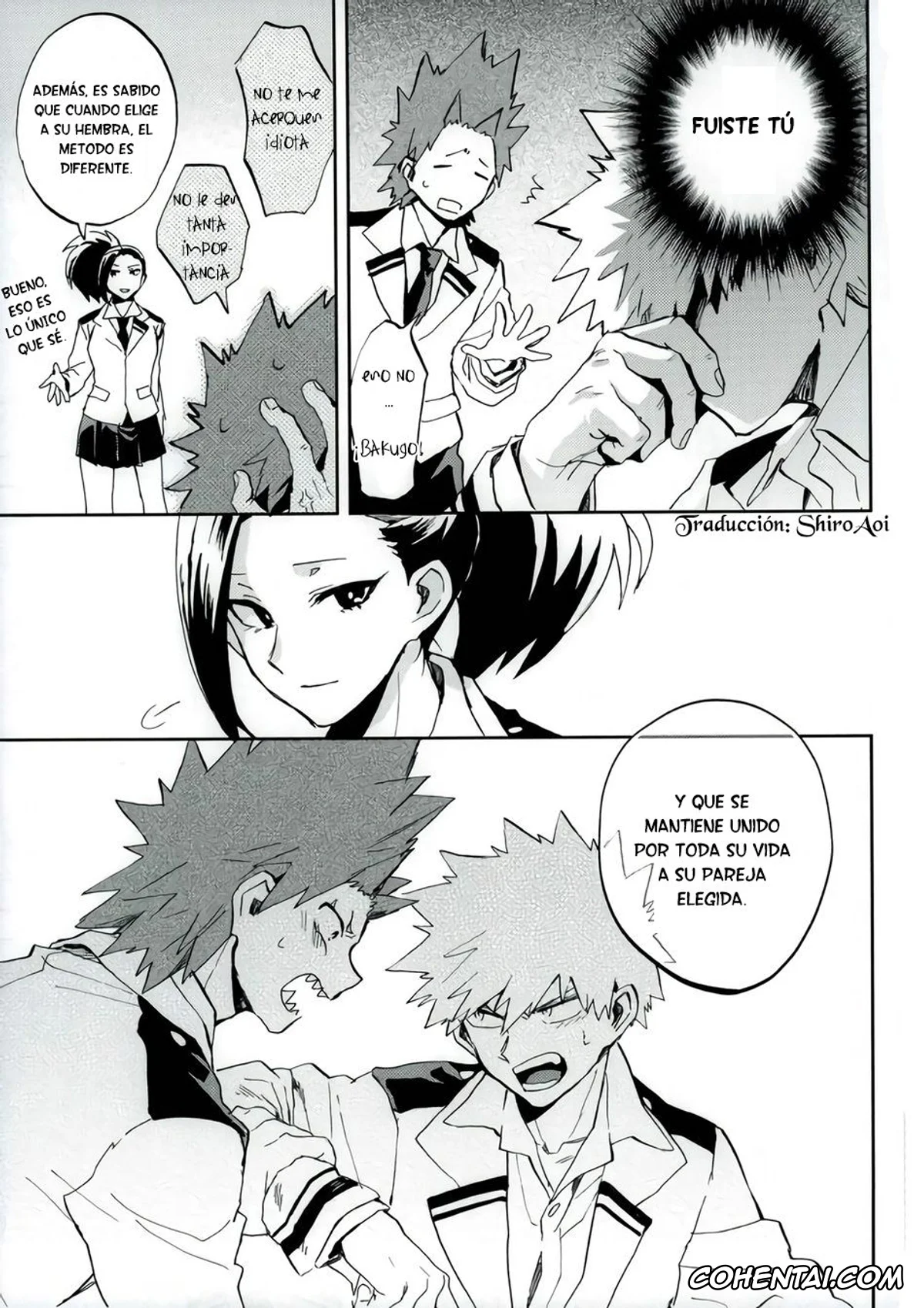 My Hero Academia | Boku No Hero Academia porno, Katsuki Bakugou porno, Kedamono yo Iradachi ni Tsume o Fukume (Boku no Hero Academia), pagina 38