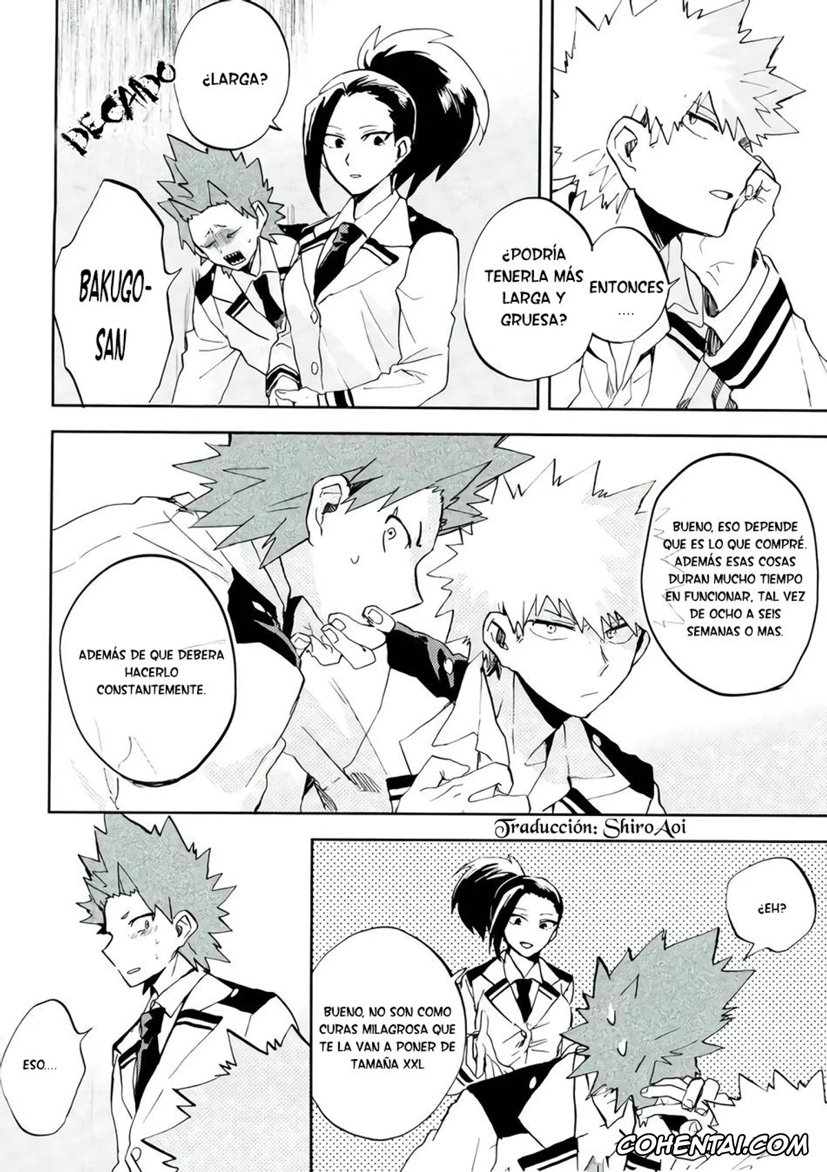 My Hero Academia | Boku No Hero Academia porno, Katsuki Bakugou porno, Kedamono yo Iradachi ni Tsume o Fukume (Boku no Hero Academia), pagina 41