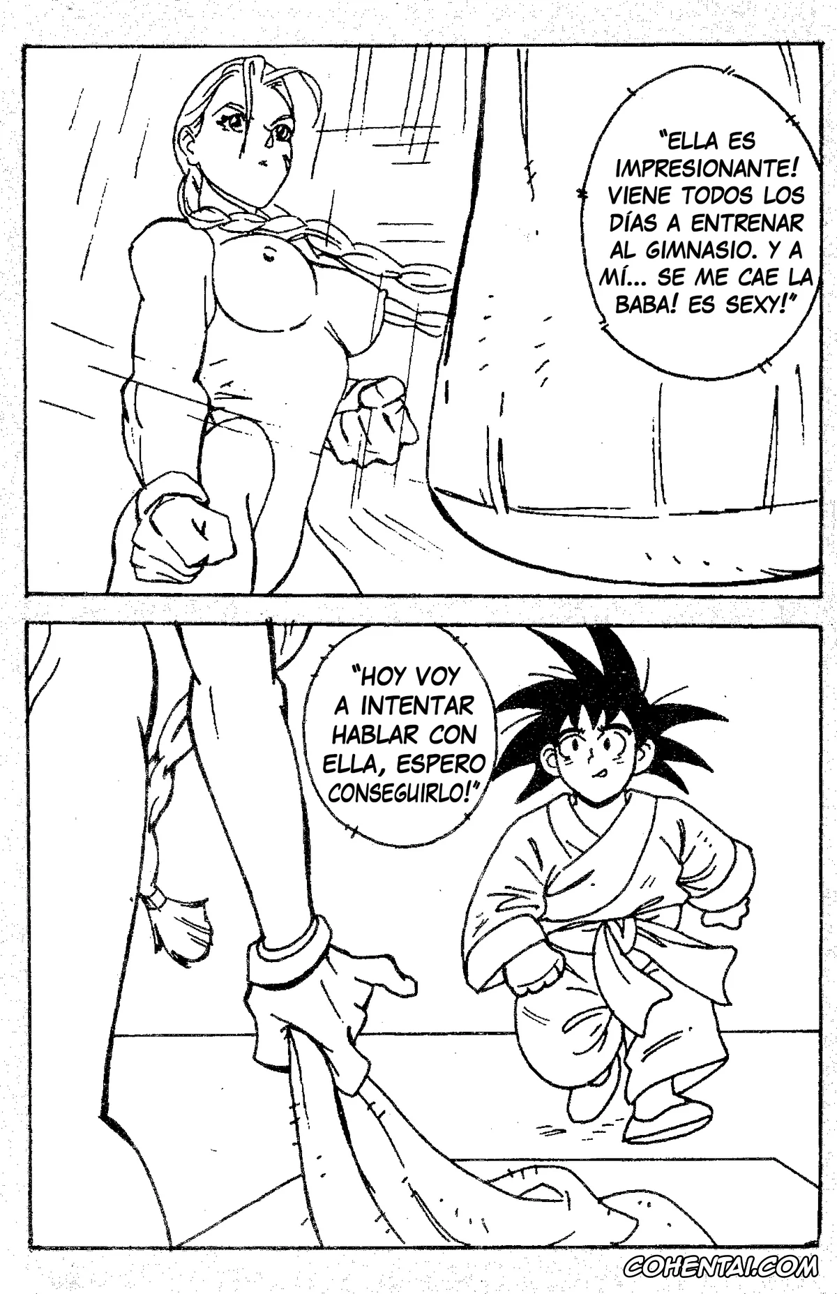 Dragon Ball hentai, Street Fighter hentai, IMP GOKU (Dragon Ball, Street Fighter), pagina 3