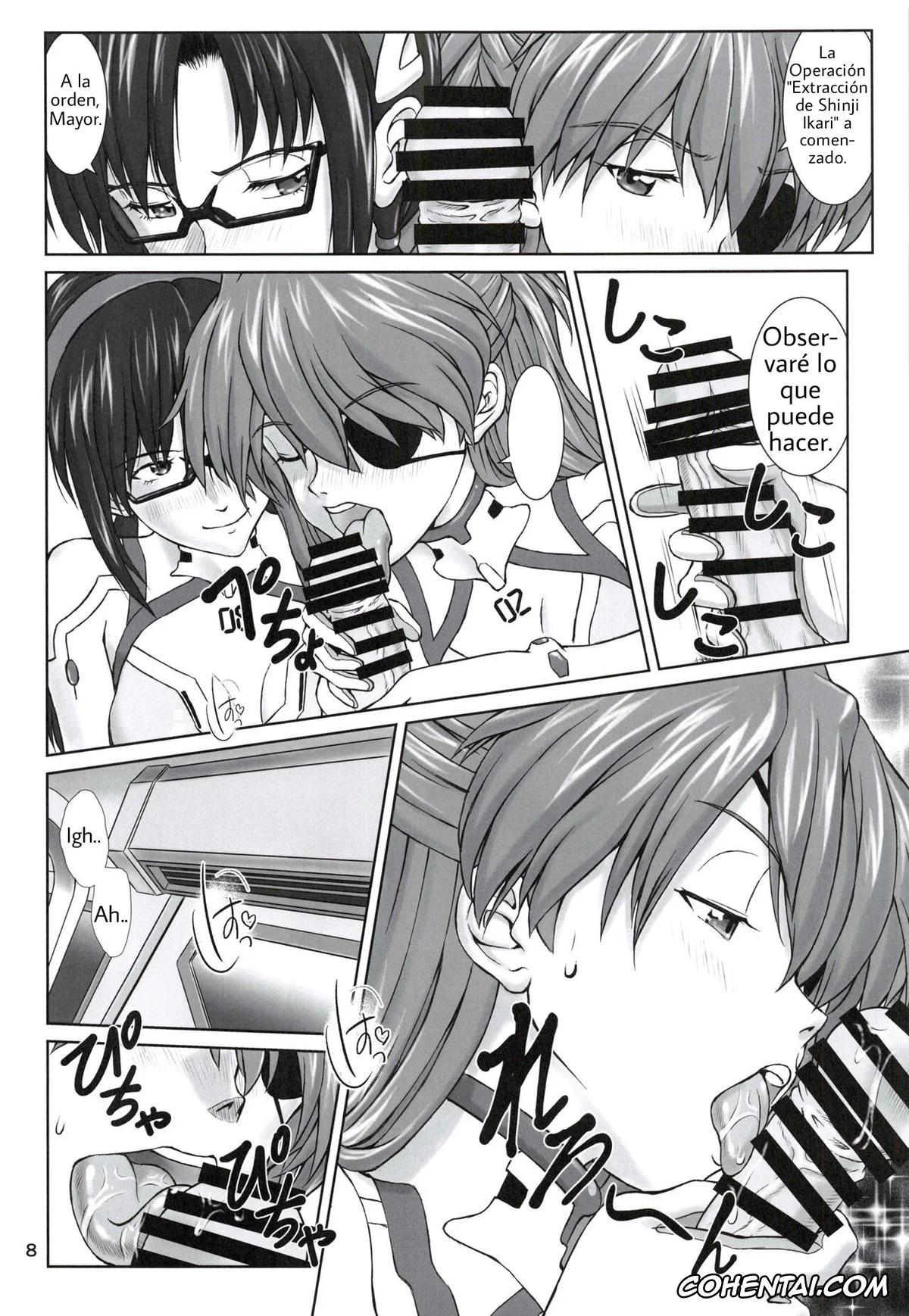 Neon Genesis Evangelion xxx, Asuka Langley Soryu xxx, Mari Illustrious Makinami xxx, Shinji Ikari xxx, 0208 (Neon Genesis Evangelion), pagina 7