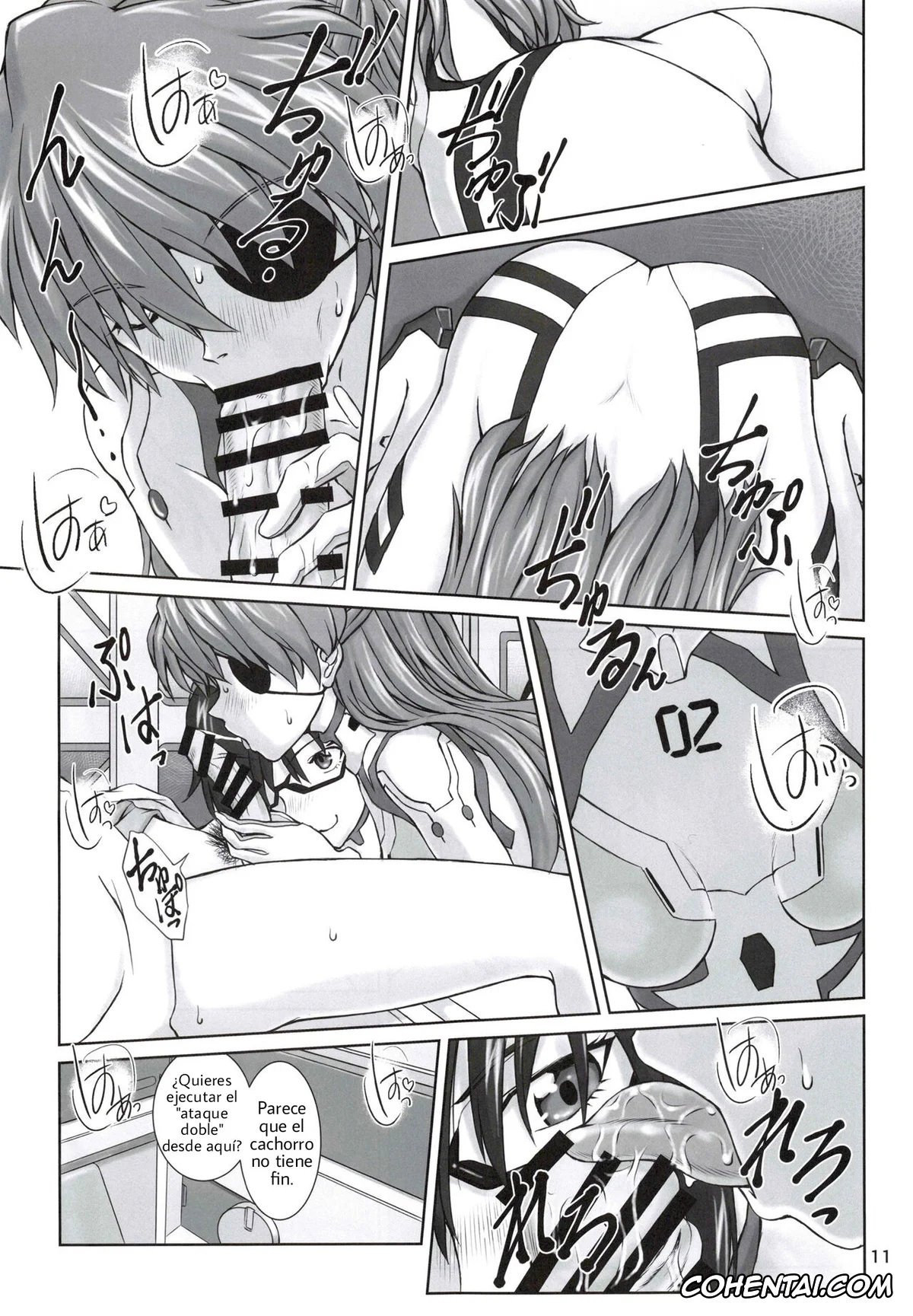 Neon Genesis Evangelion xxx, Asuka Langley Soryu xxx, Mari Illustrious Makinami xxx, Shinji Ikari xxx, 0208 (Neon Genesis Evangelion), pagina 10