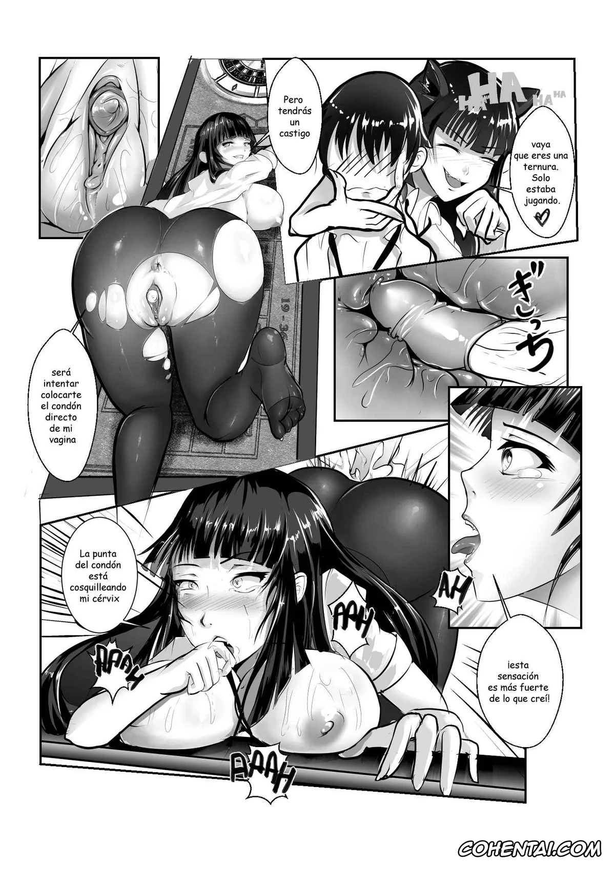 Kakegurui hentai, Yumeko Jabami hentai, Becoming a Pet Cap 1 – My Kitty Yumeko (Kakegurui), pagina 18