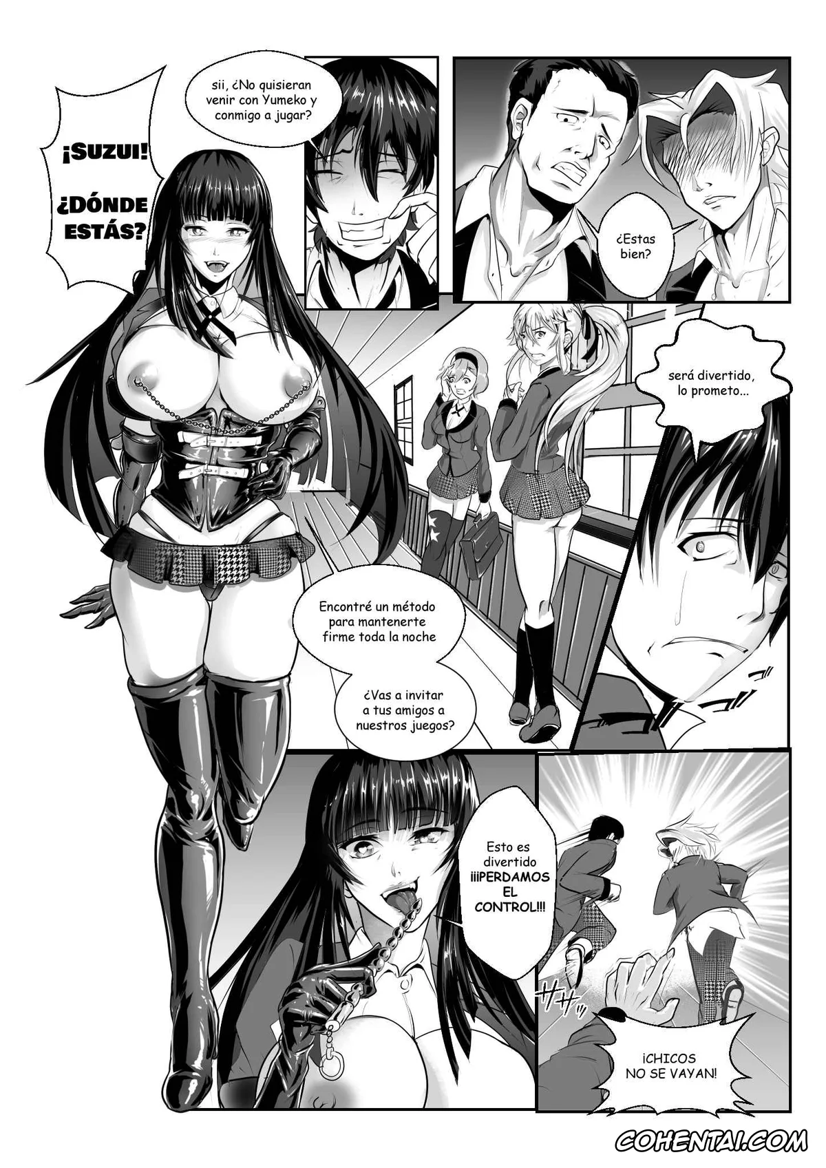 Kakegurui hentai, Yumeko Jabami hentai, Becoming a Pet Cap 1 – My Kitty Yumeko (Kakegurui), pagina 21