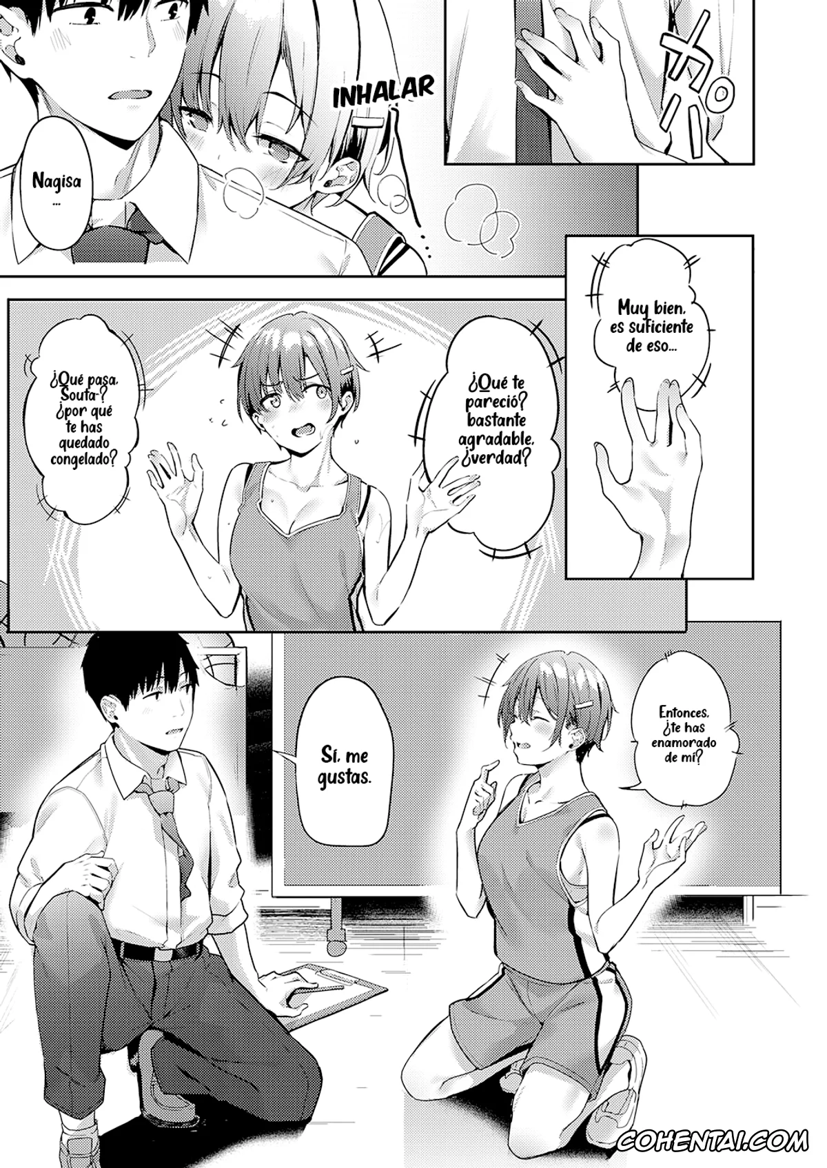 Revistas porno, COMIC ExE porno, Himawari ga Saku Koro ni (COMIC ExE 34), pagina 5